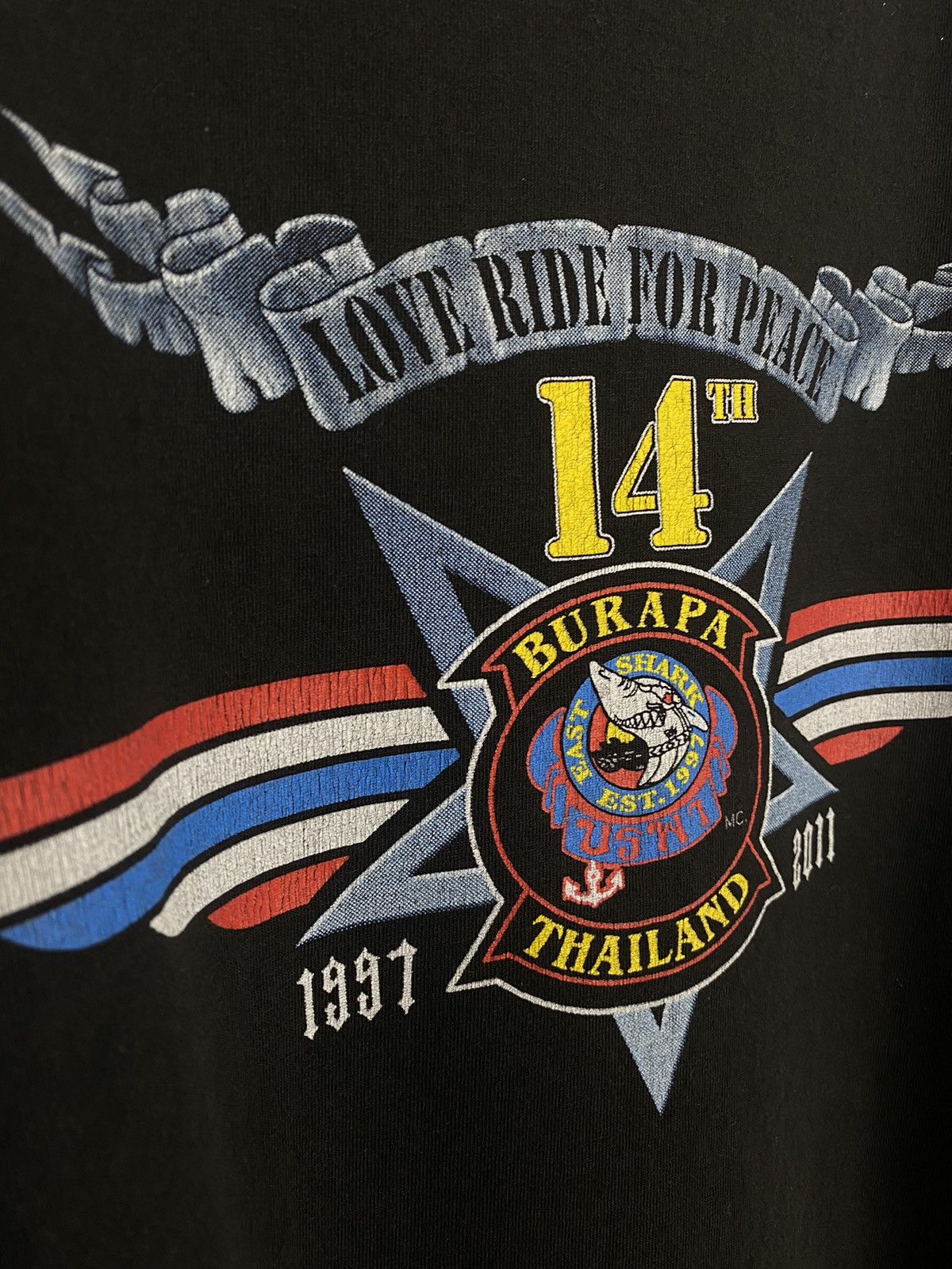 Harley Davidson × Vintage × West Coast Choppers Vintage Burapa Bike Week Thailand XL y2k tee opium Size US XL / EU 56 / 4 - 5 Thumbnail
