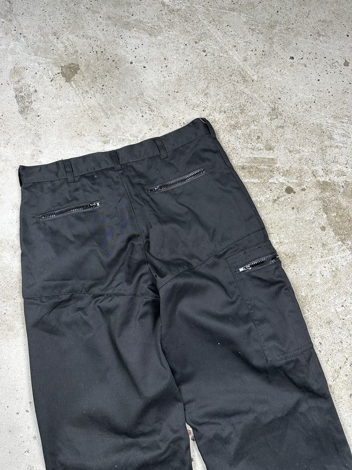 Dickies × Vintage ‼️ Vintage y2k Dickies Redhawk Black Cargo Double Knee Pants Size US 32 / EU 48 - 8 Thumbnail