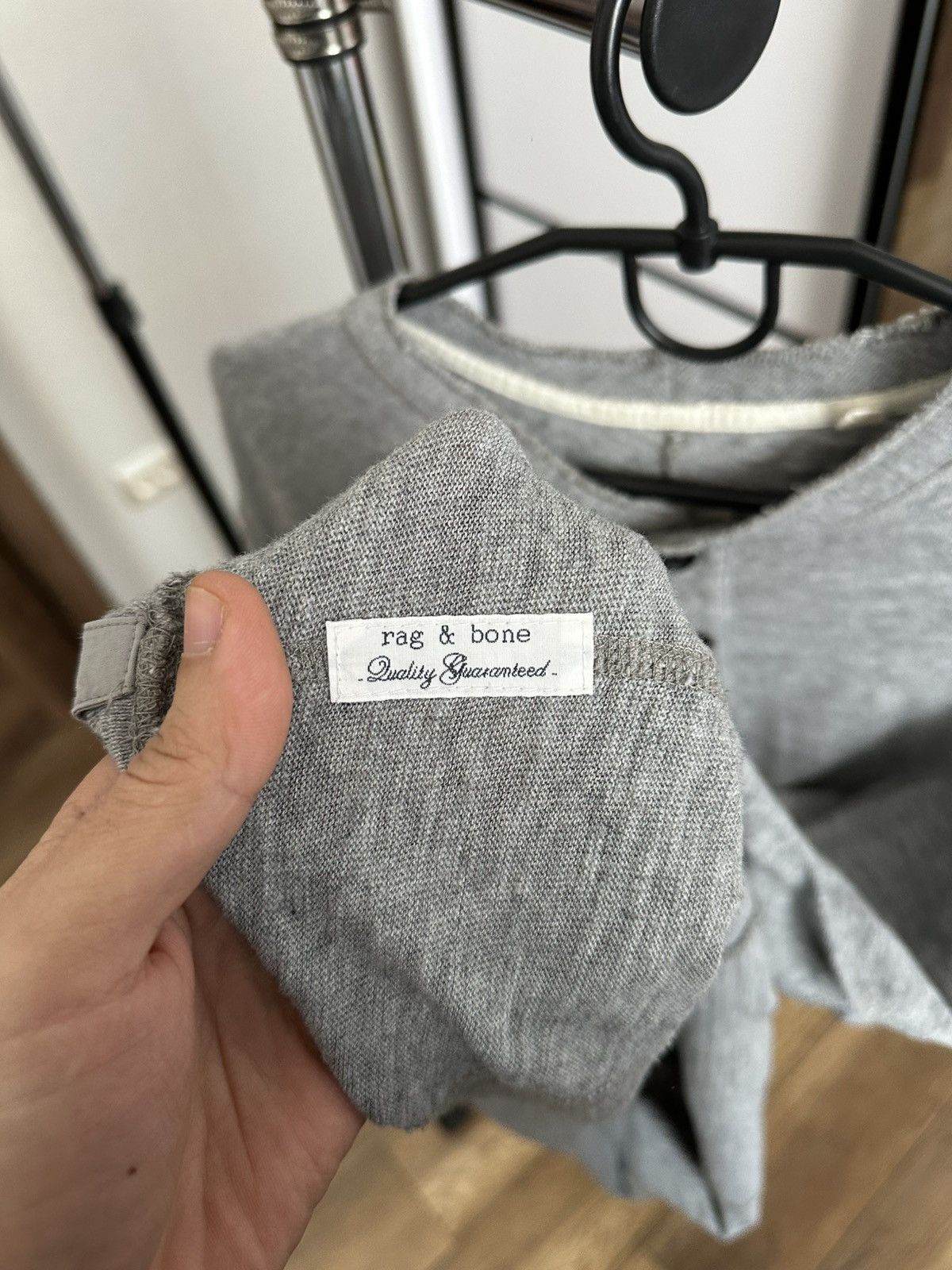 Rag & Bone Rag & Bone Heather T-Shirt Tee Size US L / EU 52-54 / 3 - 11 Thumbnail