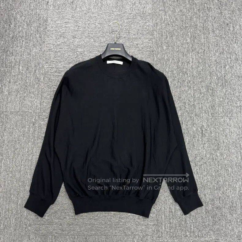Givenchy Givenchy Black Wool Knit Sweater Size US L / EU 52-54 / 3 - 1 Thumbnail