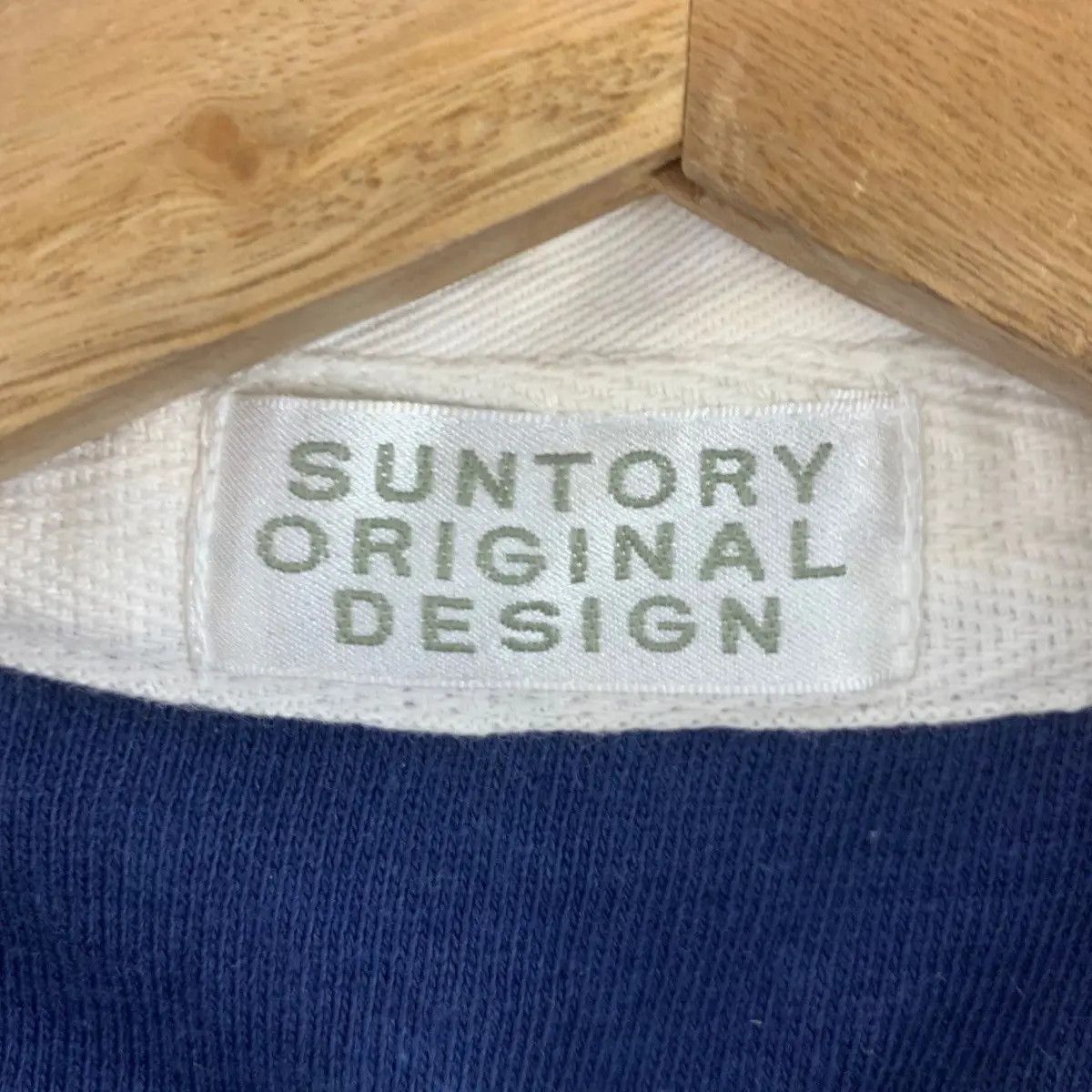 Vintage Vintage SUNTORY COFFEE JAPAN BOSS Rugby Polo Tee Shirt Size US M / EU 48-50 / 2 - 6 Thumbnail
