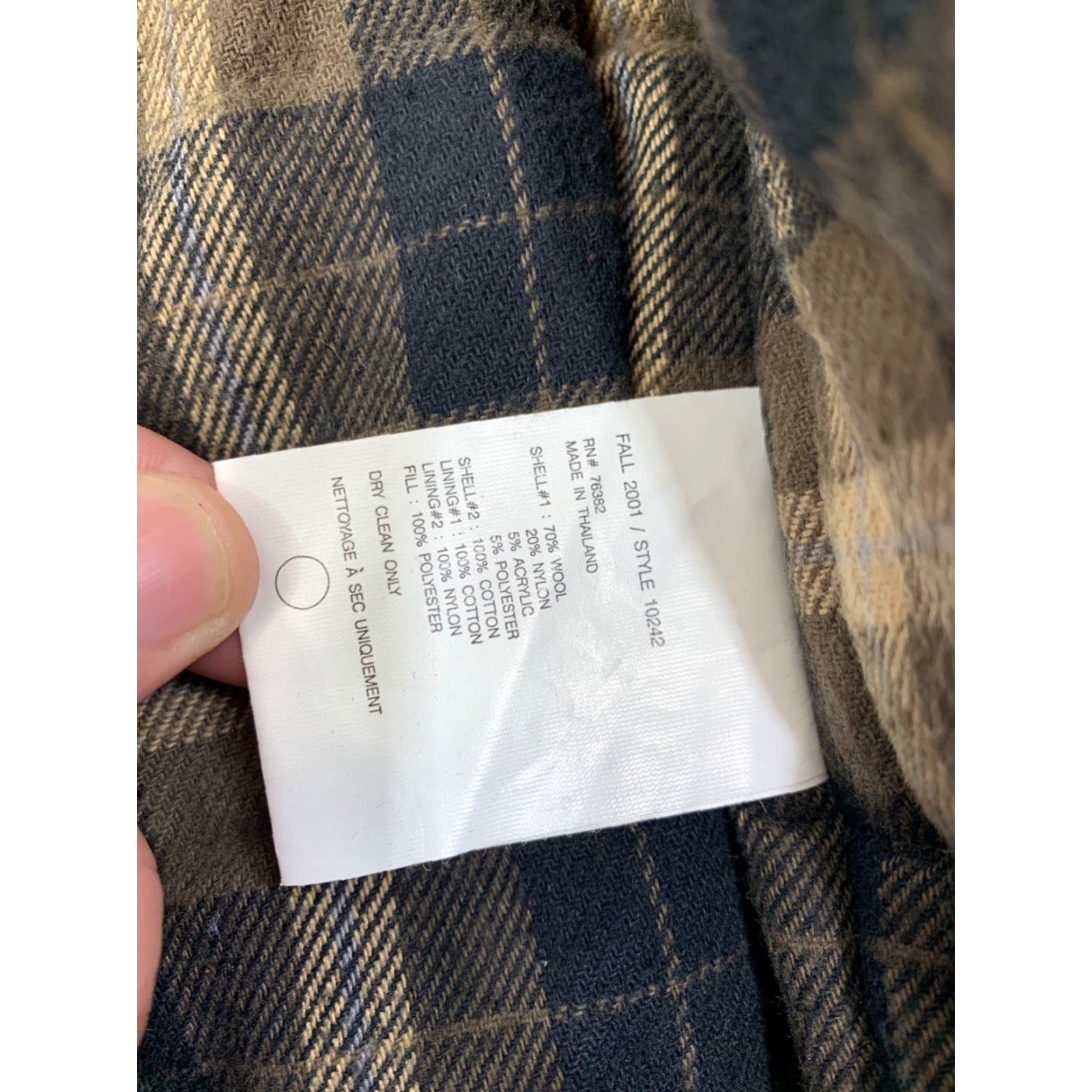 Timberland VINTAGE Timberland Weathergear Wool Jacket Mens XS Black Lined Heavy Weathergear Chore Jacket 10962 Size US XS / EU 42 / 0 - 4 Thumbnail