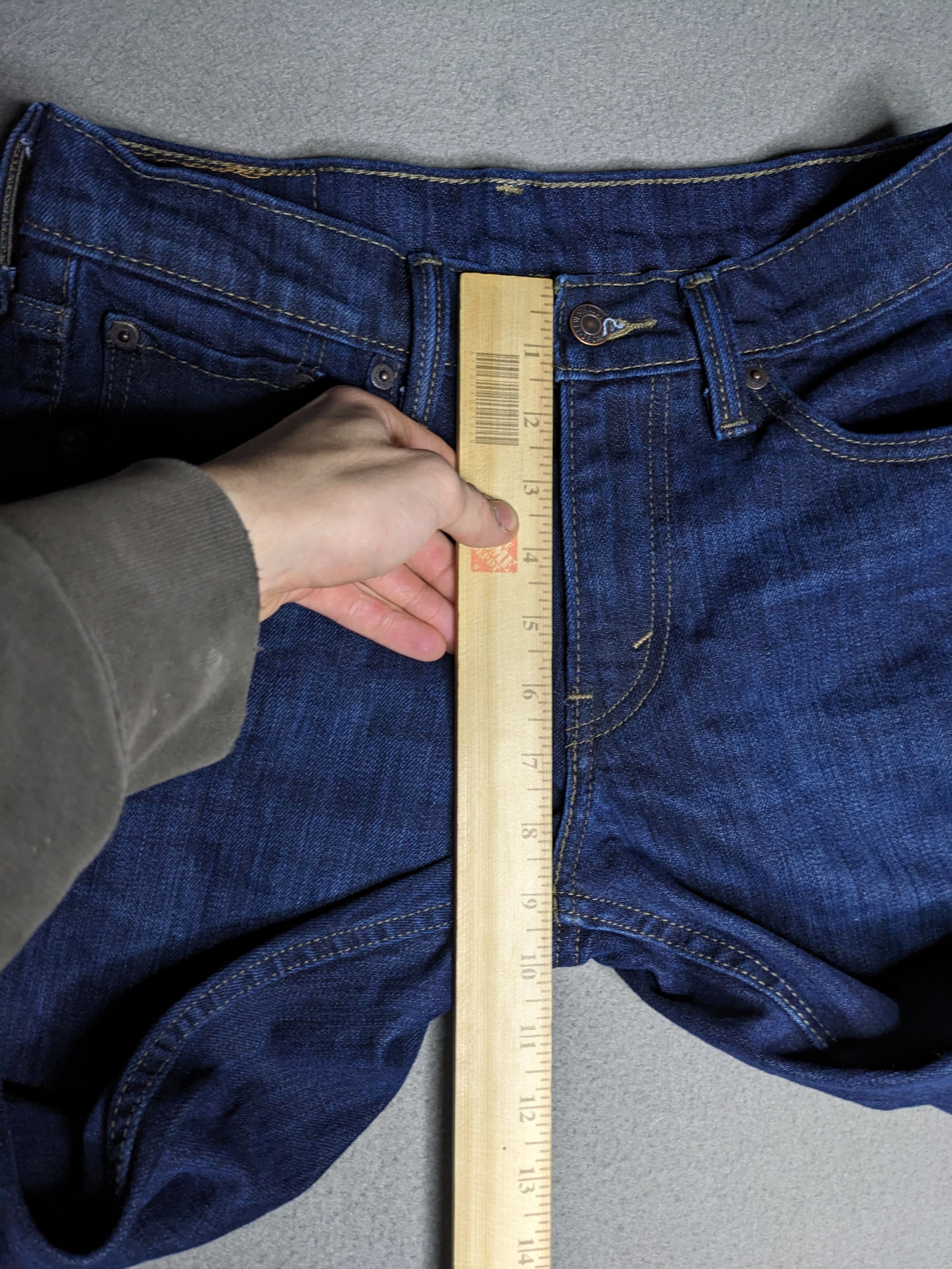 Levi's Levis 511 Jeans 29x29 Dark Blue Slim Fit Straight Leg Denim Size US 29 - 21 Thumbnail
