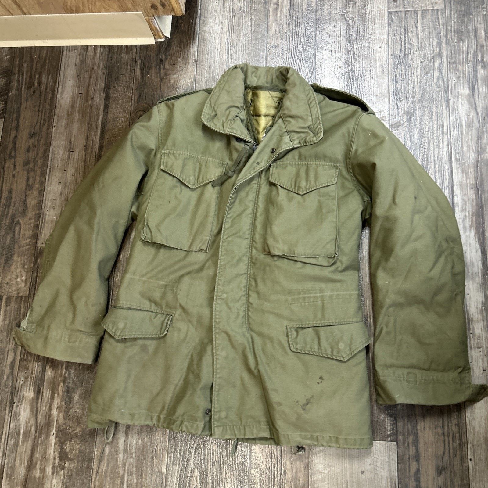 Other Vtg US Military M-65 Cold Weather Coat Jacket Mens M Size US M / EU 48-50 / 2 - 1 Thumbnail