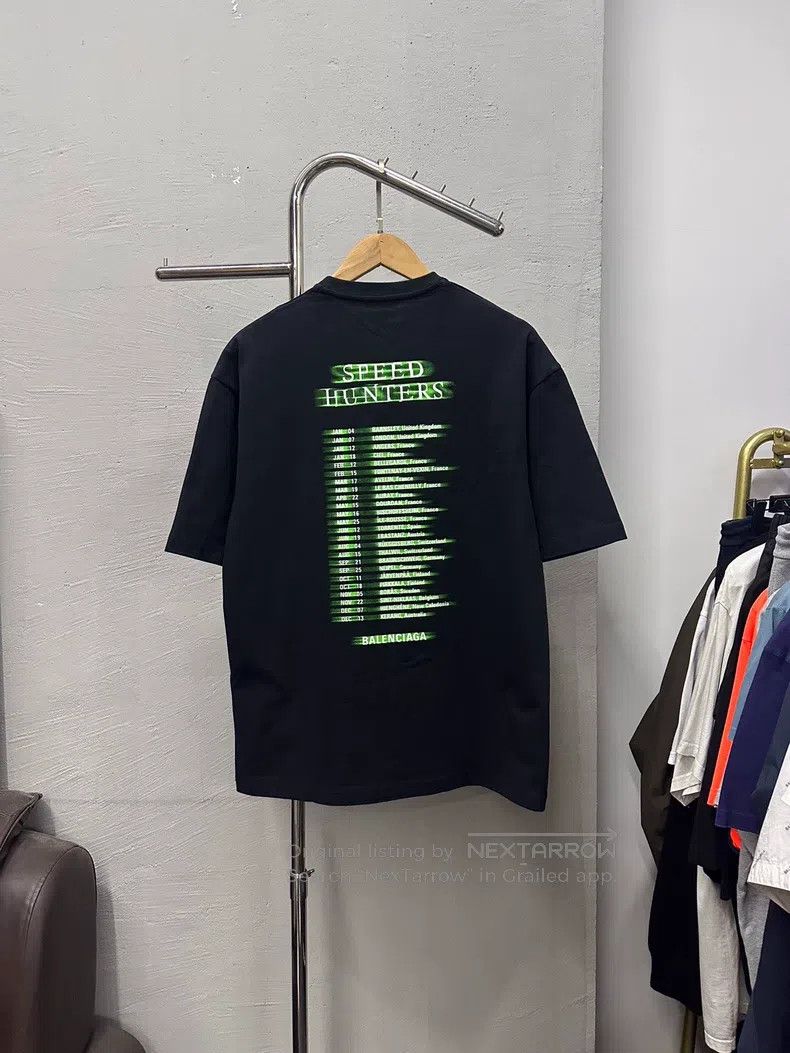 Balenciaga Balenciaga Band Short Sleeve T-Shirt Size US L / EU 52-54 / 3 - 4 Thumbnail