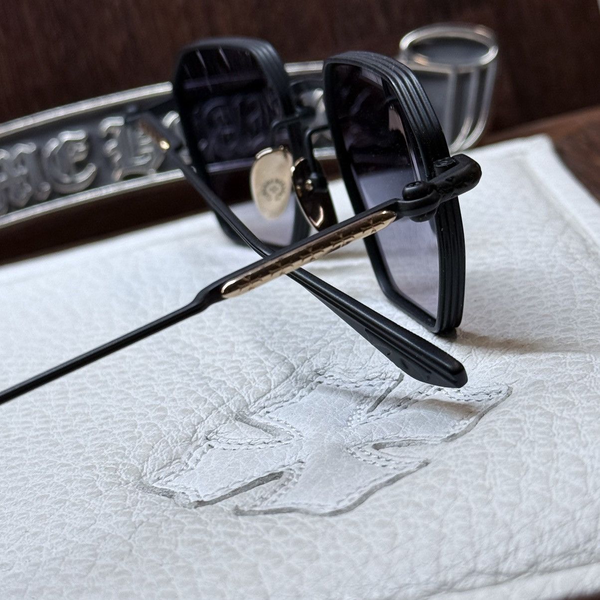 Chrome Hearts Chrome Hearts LUMP 1/1 ‘Dark Triad’ Sunglasses Size ONE SIZE - 10 Thumbnail