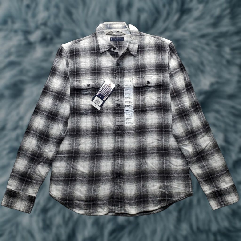 Lucky Brand Lucky Brand Flannel Shirt Mens S Multi Plaid Classic Fit Long Sleeve Button Up Size US S / EU 44-46 / 1 - 1 Thumbnail