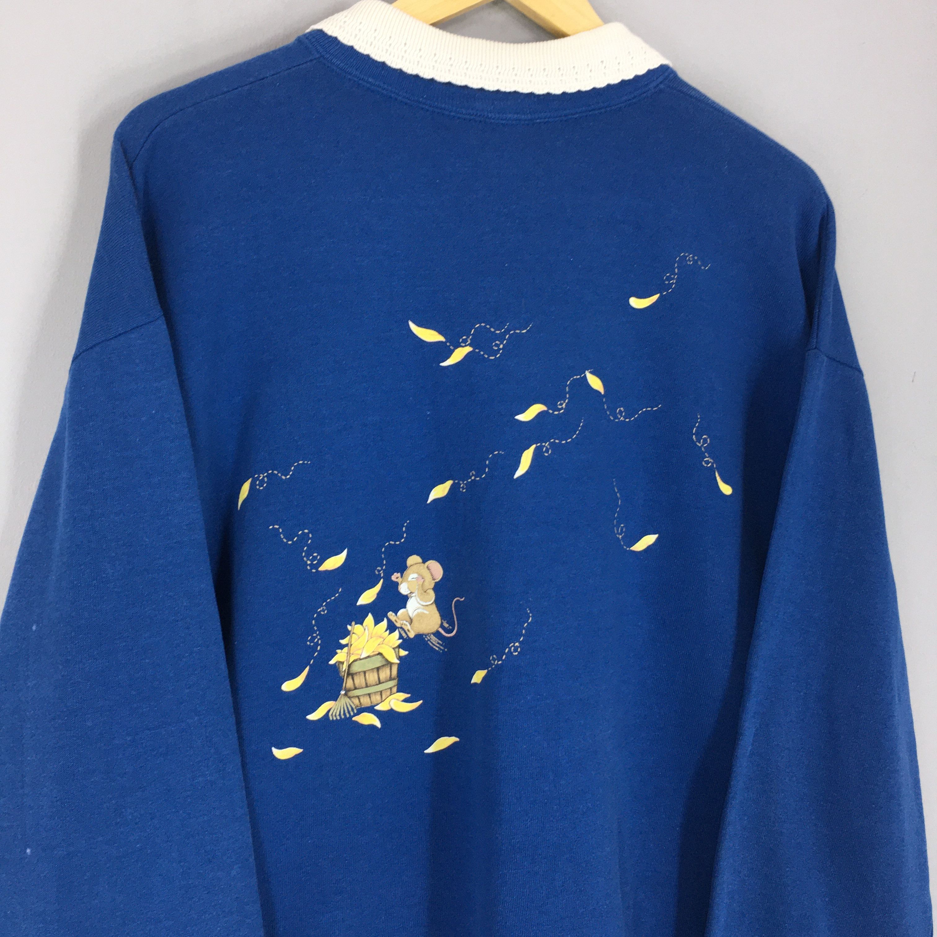 Habitat × Vintage Vintage 90s Morning Sun Sunflower Art Sweatshirt Large Size US L / EU 52-54 / 3 - 12 Thumbnail
