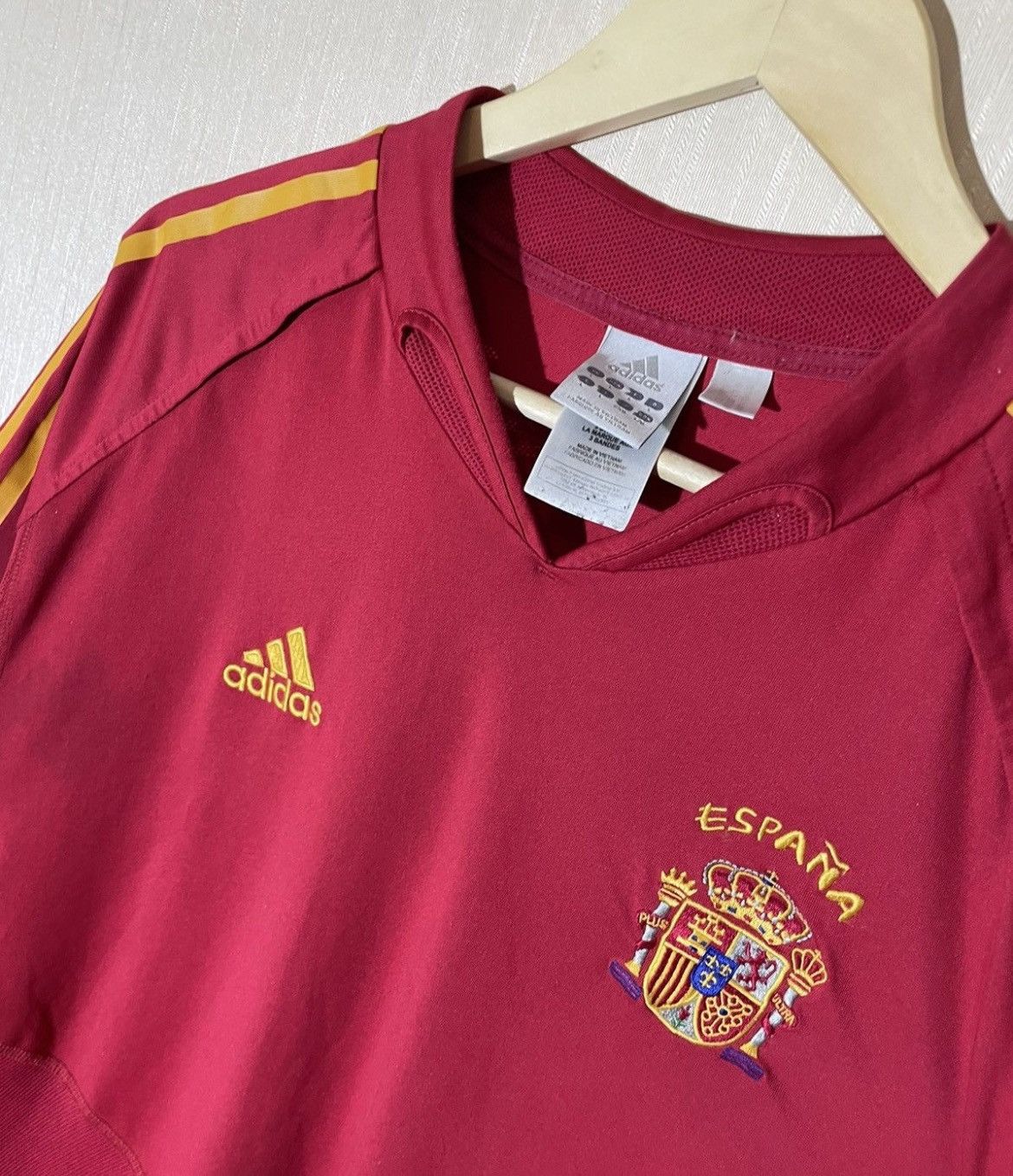 Adidas × Vintage Adidas Spain 2003 soccer jersey Size US L / EU 52-54 / 3 - 3 Thumbnail