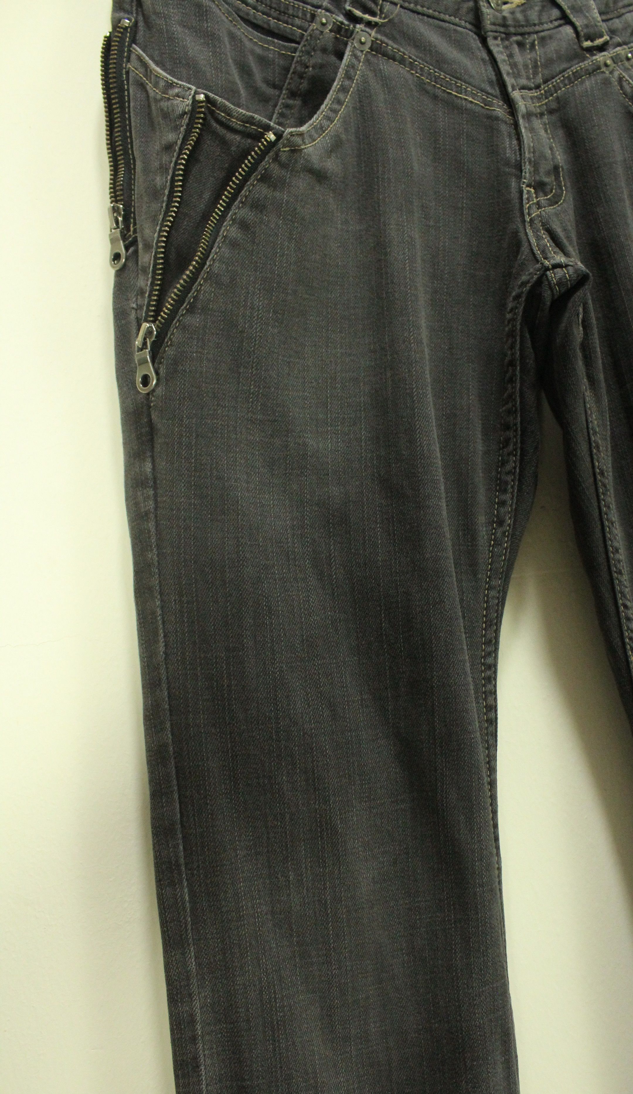 PPFM PPFM Denim Stretchy Multi Zippers Pockets Size US 30 / EU 46 - 5 Thumbnail