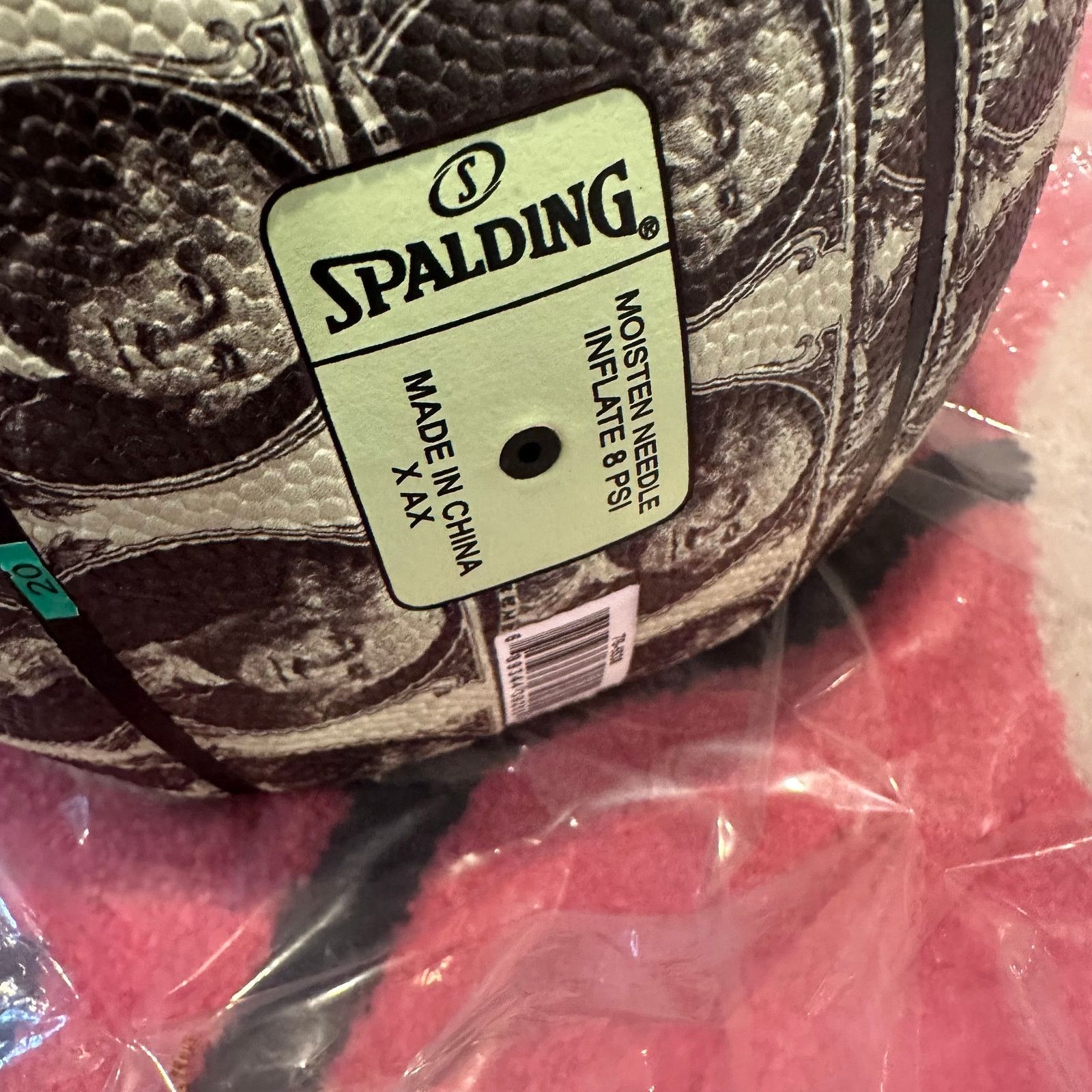 Supreme Supreme Spalding Washington Basketball Money Size ONE SIZE - 4 Thumbnail