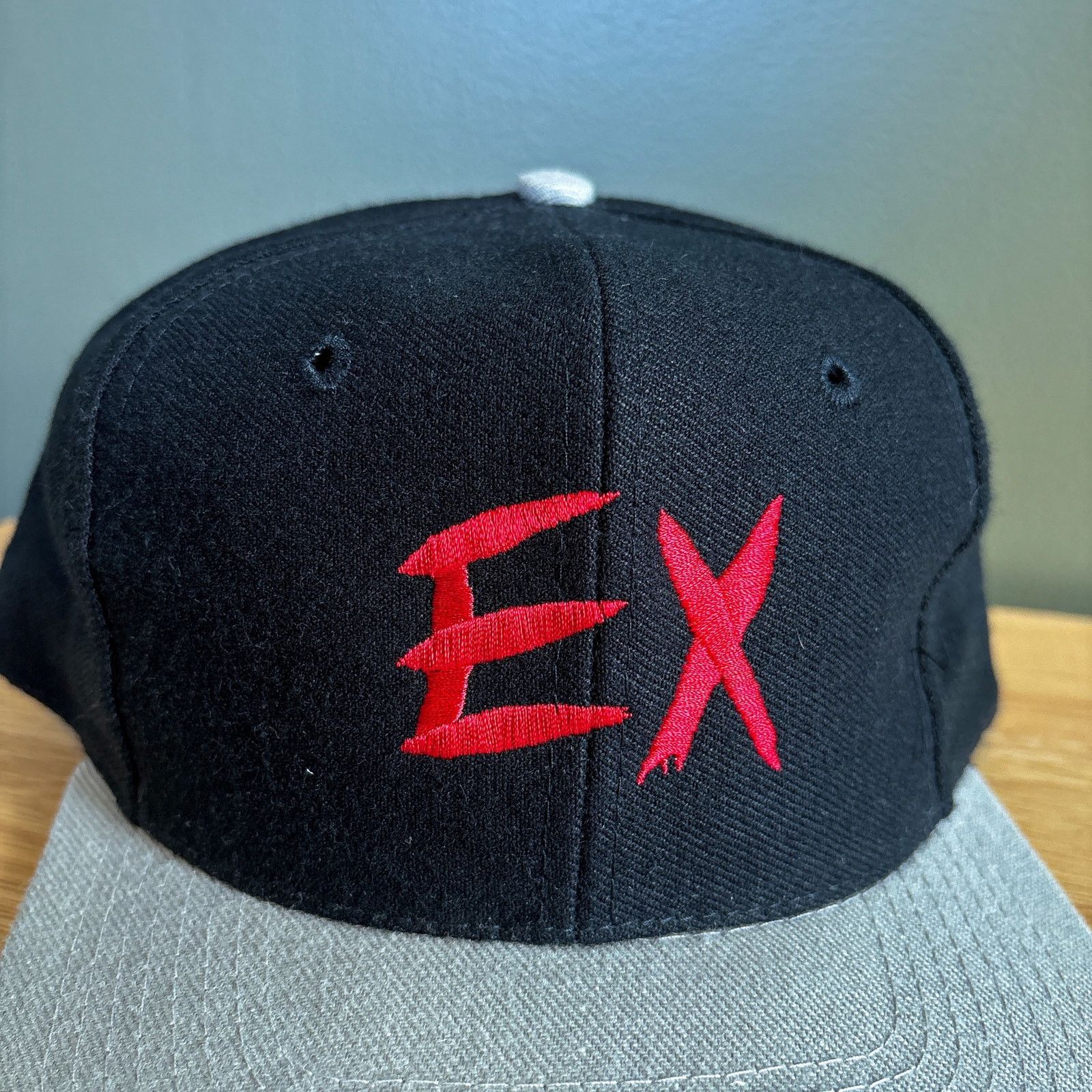 Designer Vintage 90s Special Export Beer EX Black Red Snapback Hat Size ONE SIZE - 2 Thumbnail