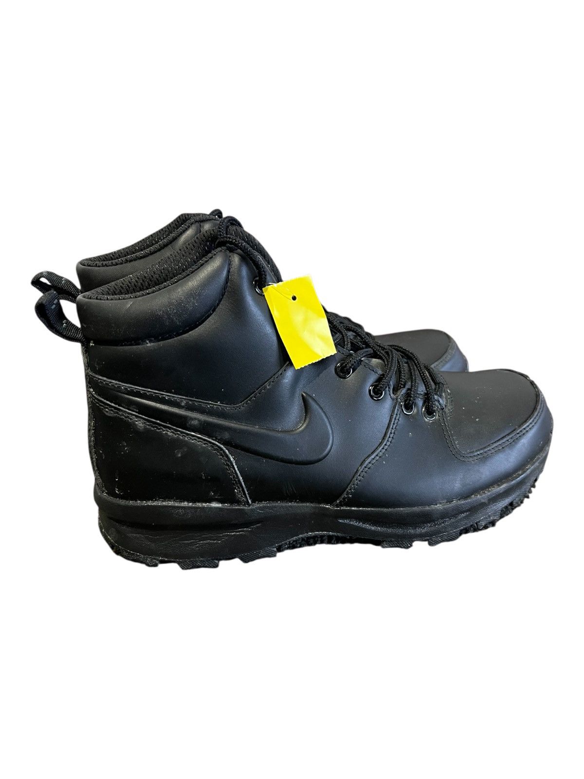 Nike Nike Manoa Leather High Cut Boots Triple Black Winter Size US 10 / EU 43 - 4 Thumbnail