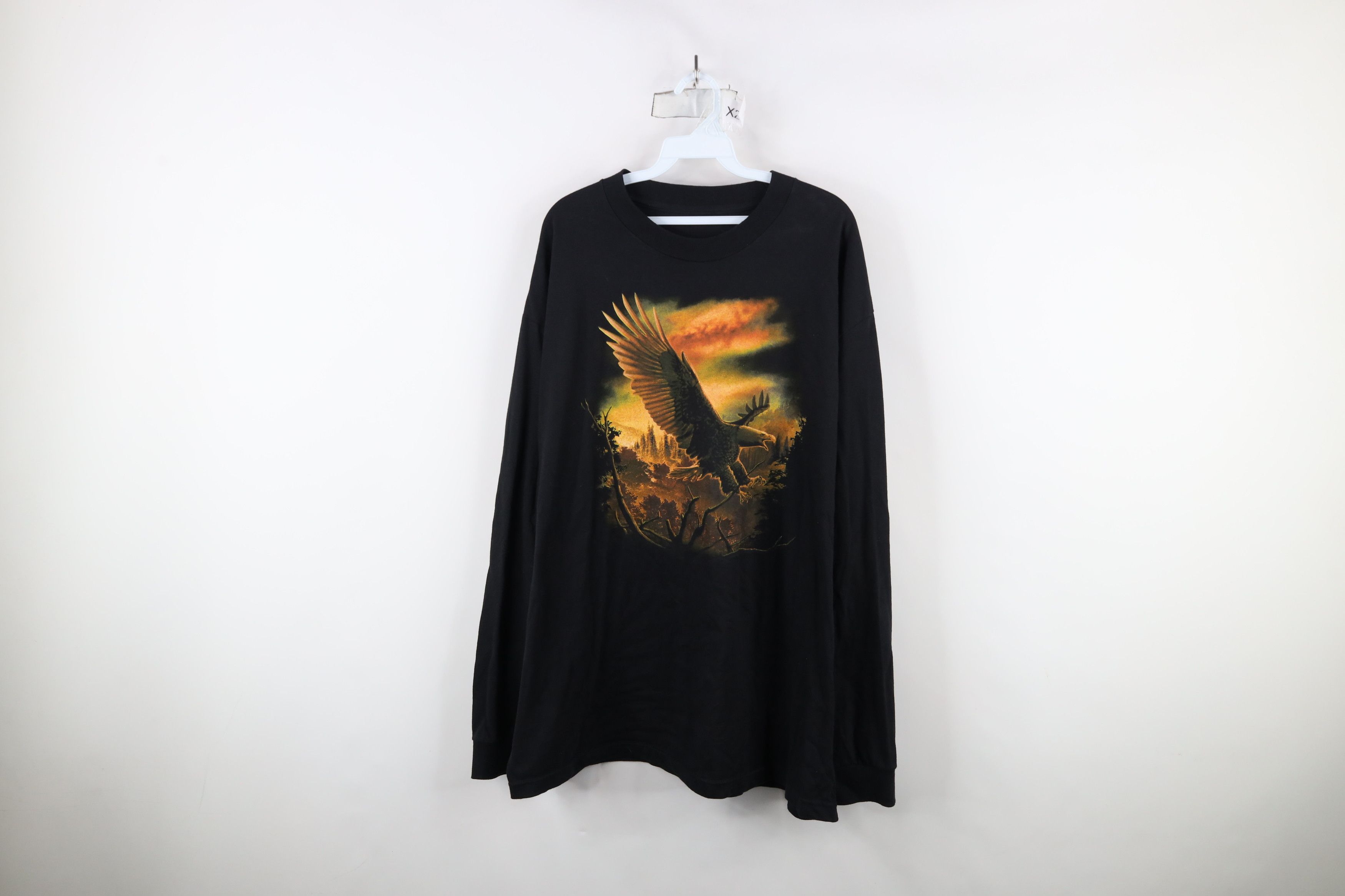 Vintage Vintage 90s Streetwear Eagle Mountains Long Sleeve T-Shirt Size US XXL / EU 58 / 5 - 1 Thumbnail