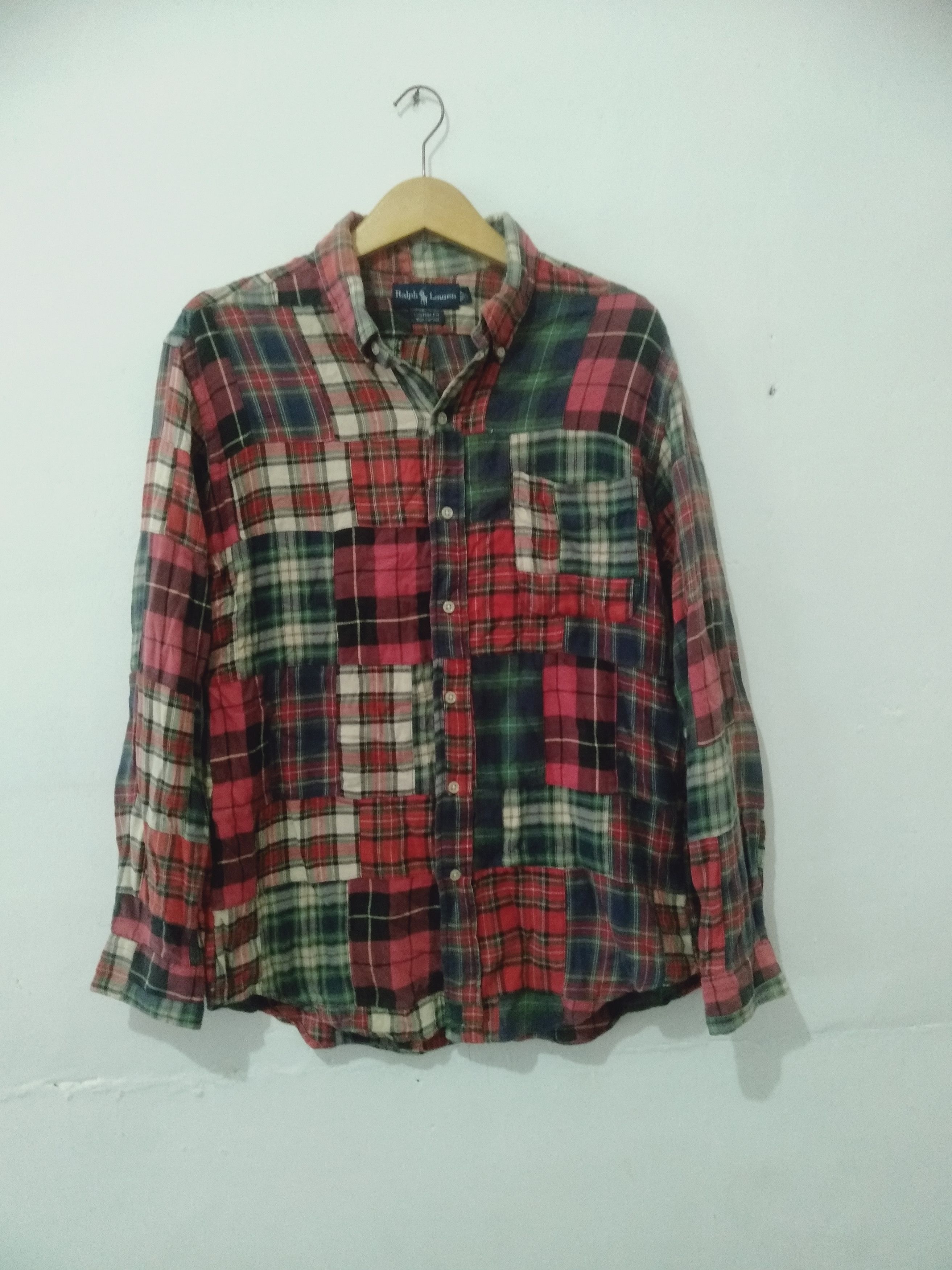 Polo Ralph Lauren Long Sleeve t-shirt polo Ralph Lauren vintage Size US M / EU 48-50 / 2 - 1 Thumbnail