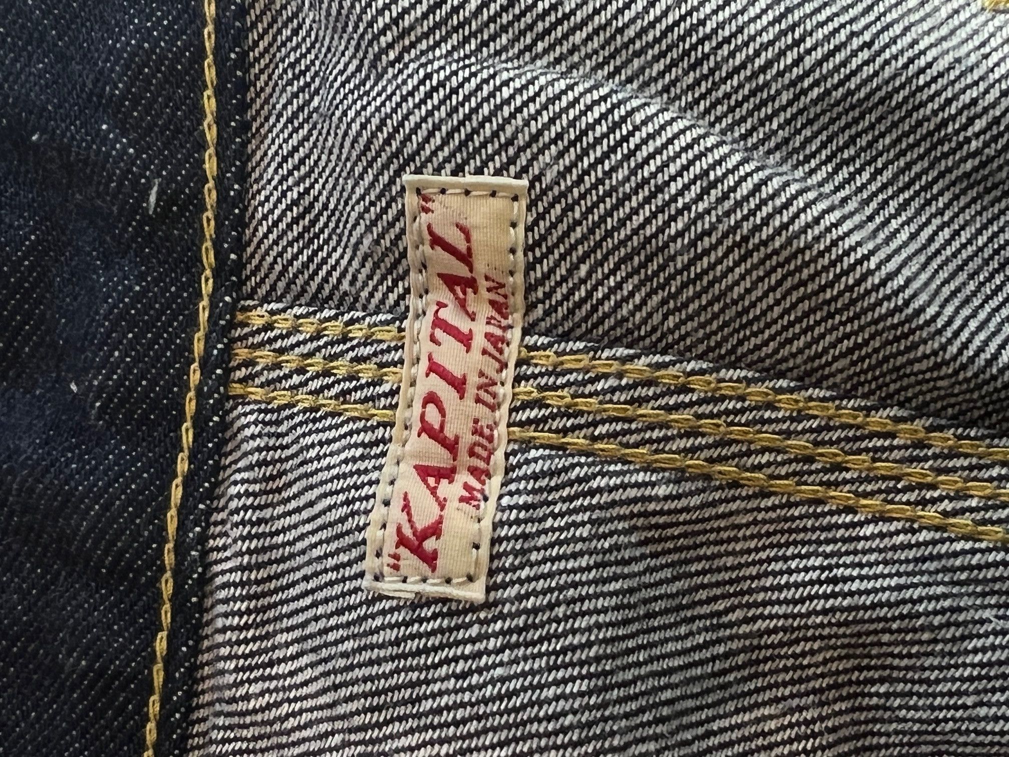 Kapital Kapital 11.5oz Denim Lumber Pants Size US 32 / EU 48 - 10 Thumbnail