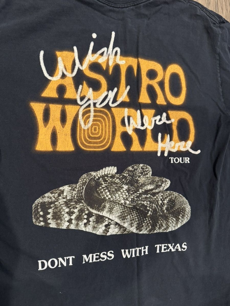 Other Travis Scott Astroworld Festival Snake Tee Size US M / EU 48-50 / 2 - 5 Thumbnail