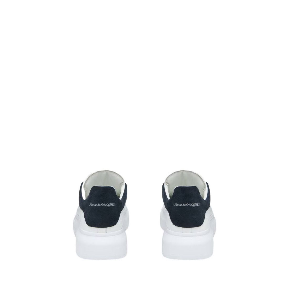 Alexander McQueen ALEXANDER MCQUEEN Oversized Men's White /Blue Gray Leather S Size US 8 / EU 41 - 5 Thumbnail