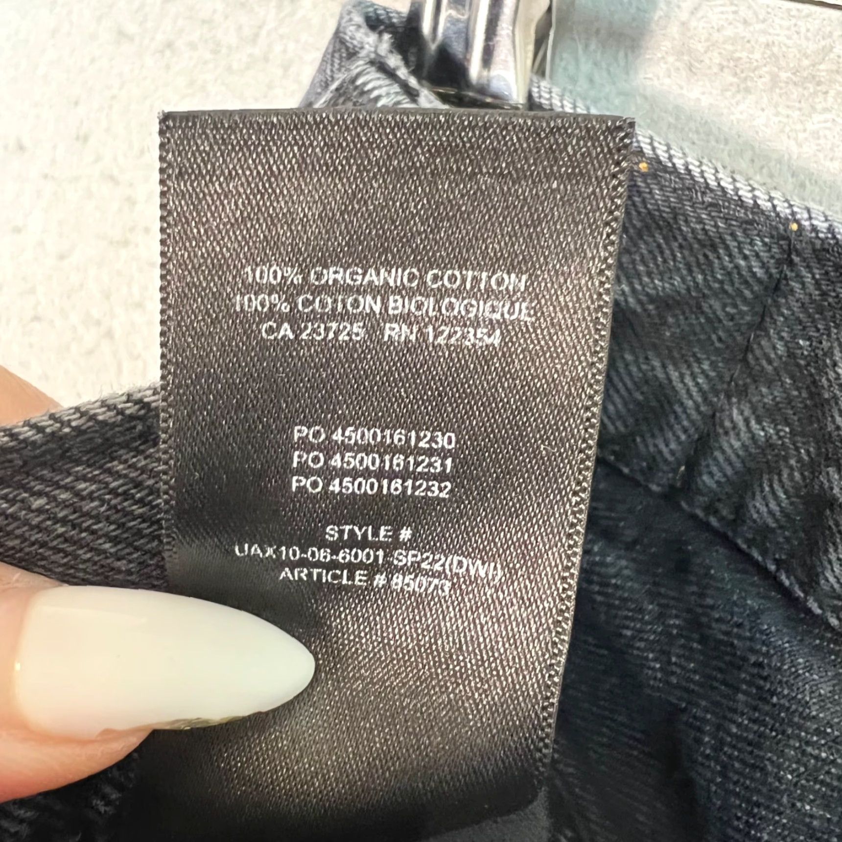 Vintage VINTAGE Denim Forum Jeans Women Size 25 Black High Rise 30in Inseam Womens Size 42" / US 20 - 5 Thumbnail