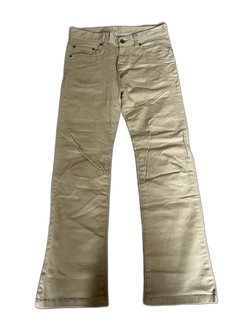 Yohji Yamamoto Tornado Mart Vintage Khaki Pants for Women-2506 Size 28" / US 6 / IT 42 - 1 Thumbnail
