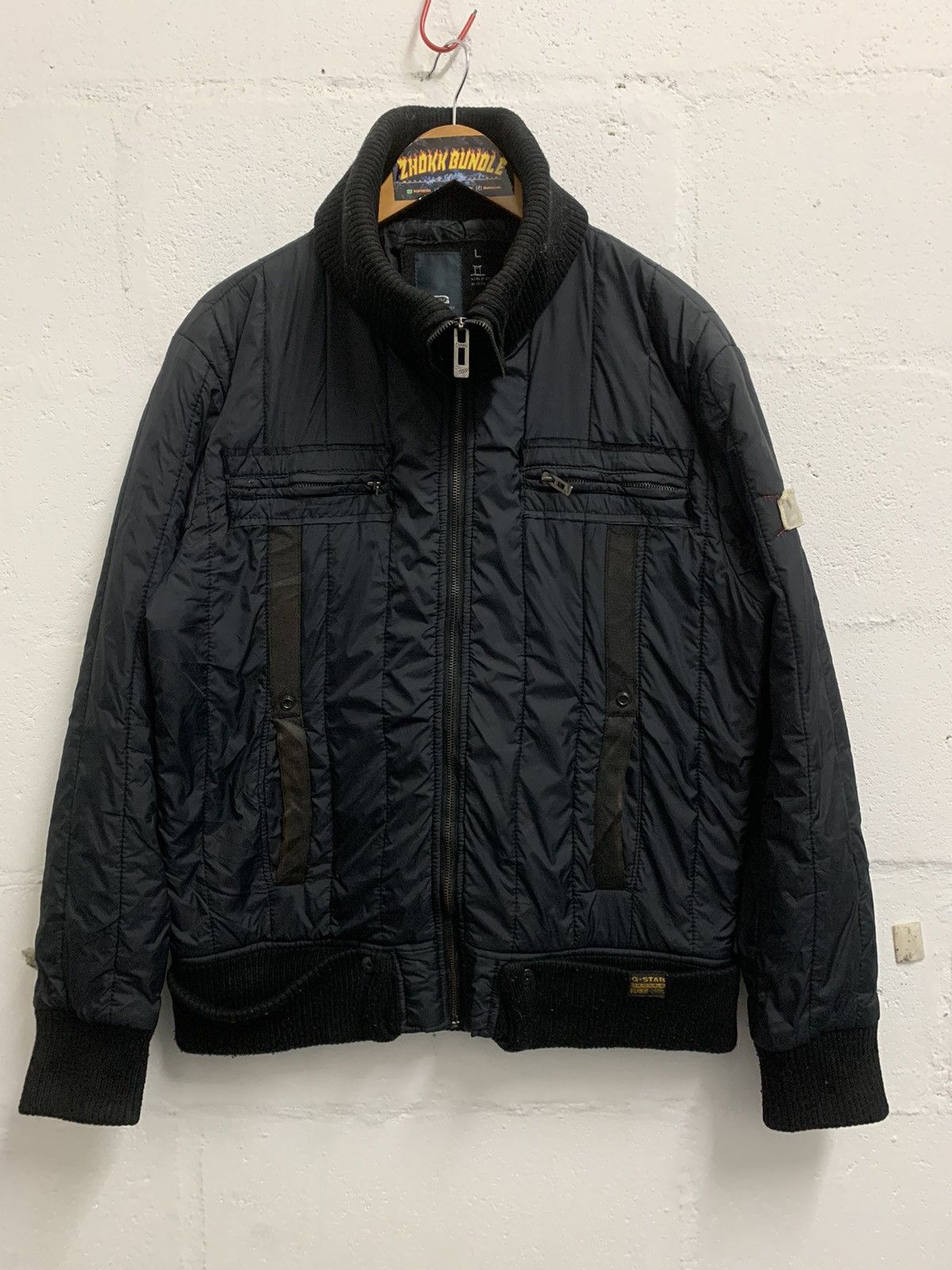 G-Star × Japanese Brand Vintage G-Star Raw Puffer Jacket Size US L / EU 52-54 / 3 - 1 Thumbnail