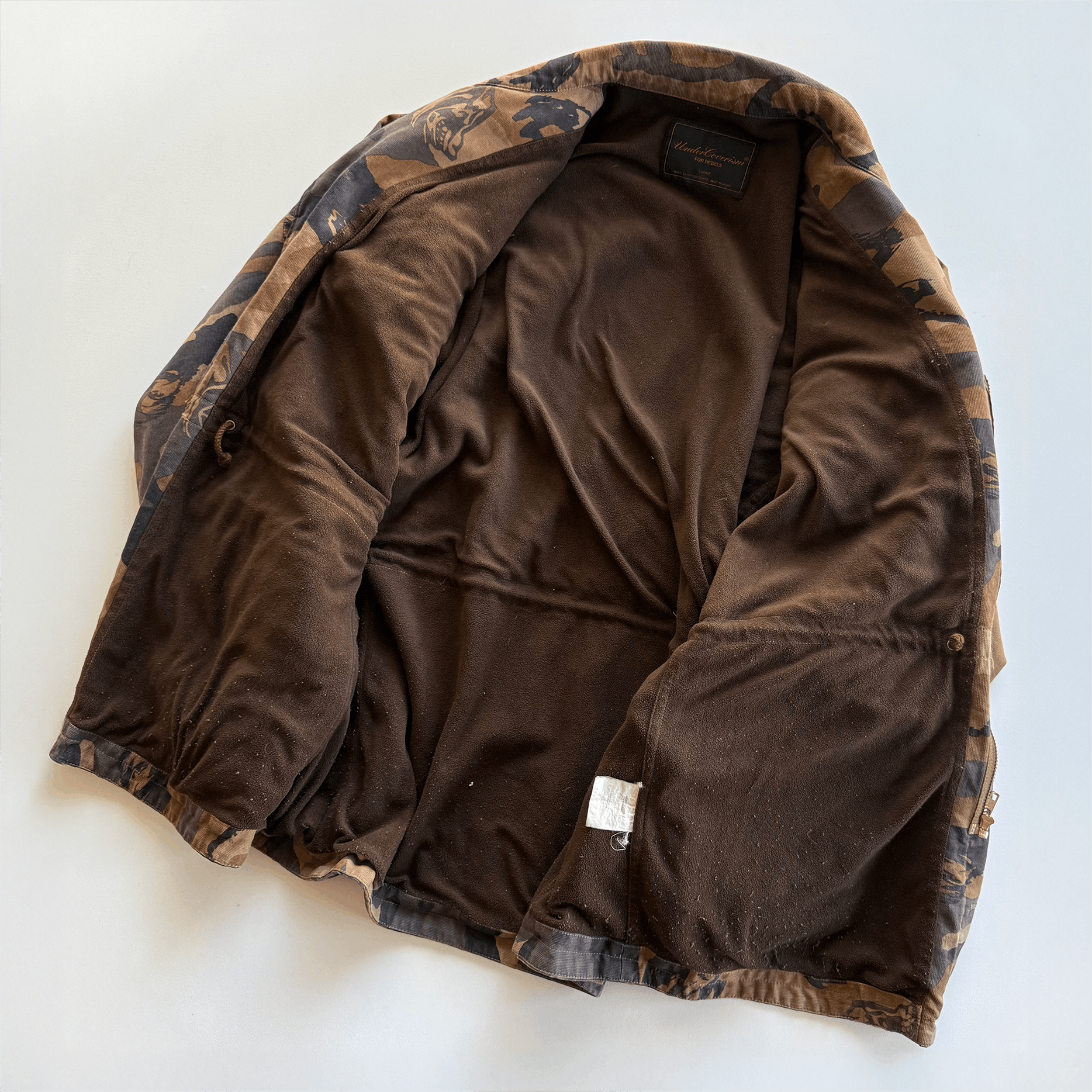 Undercover AW03 Paper Doll Bush Laden Camo Tactical Field Jacket Size US L / EU 52-54 / 3 - 4 Thumbnail