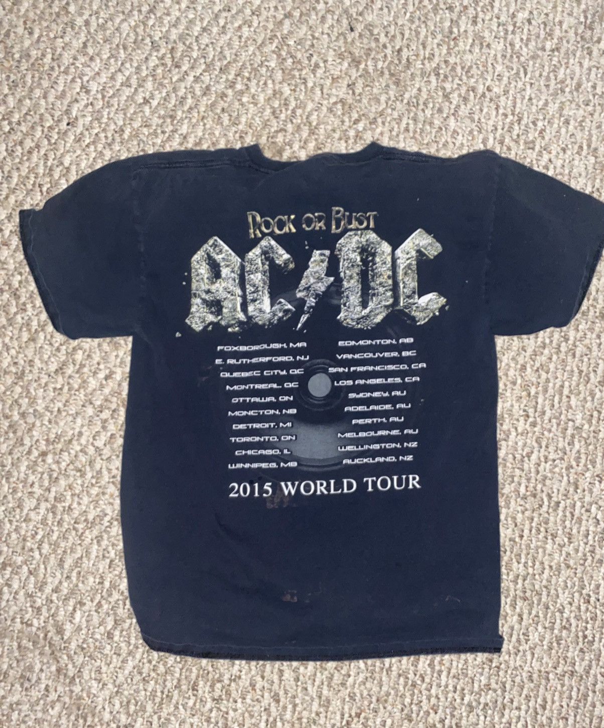 AC/DC × Vintage AC/DC 2015 Tour Streetwear Size US M / EU 48-50 / 2 - 2 Thumbnail