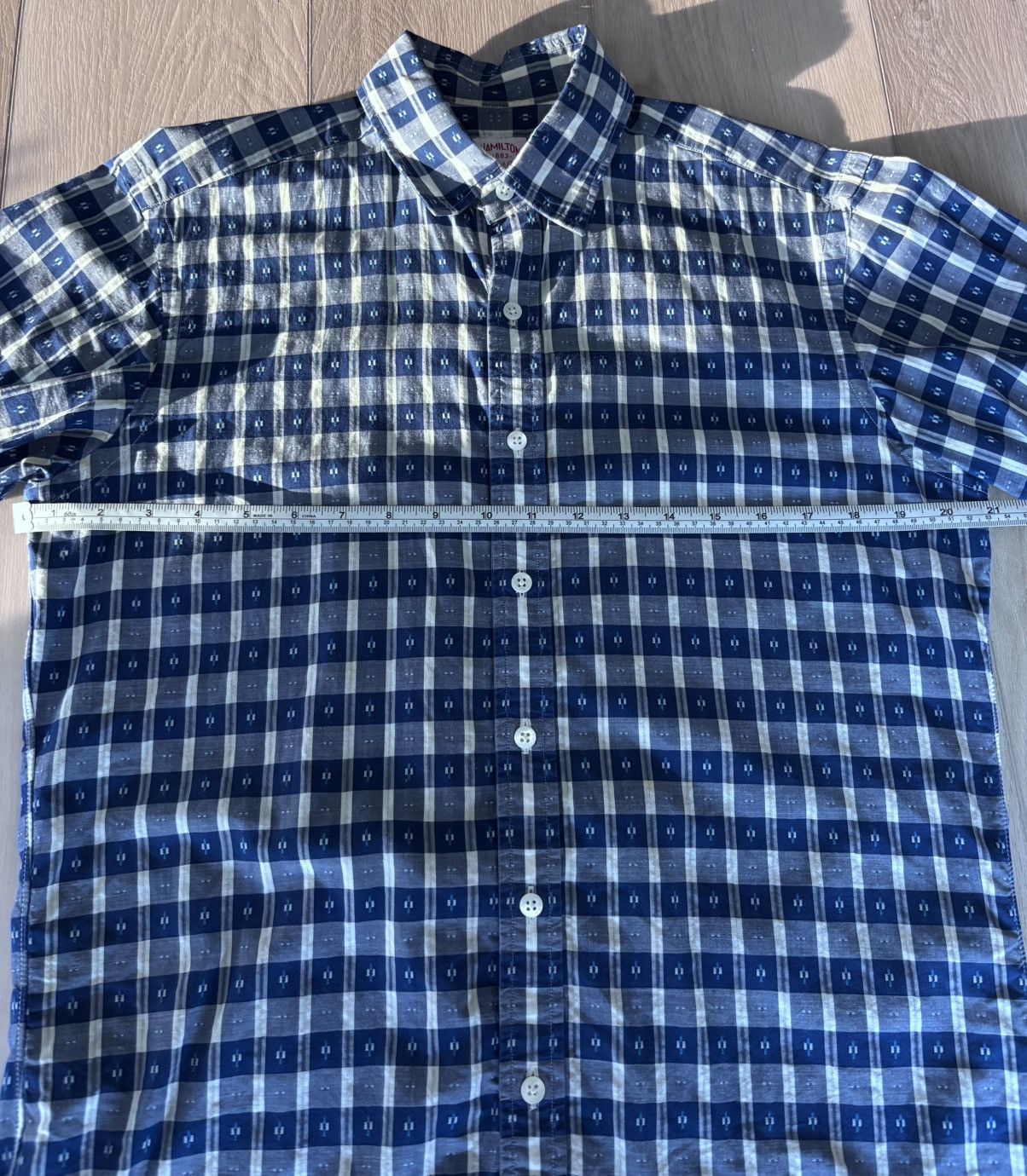 Hamilton Hamilton Short Sleeve Shirt Size US M / EU 48-50 / 2 - 3 Thumbnail