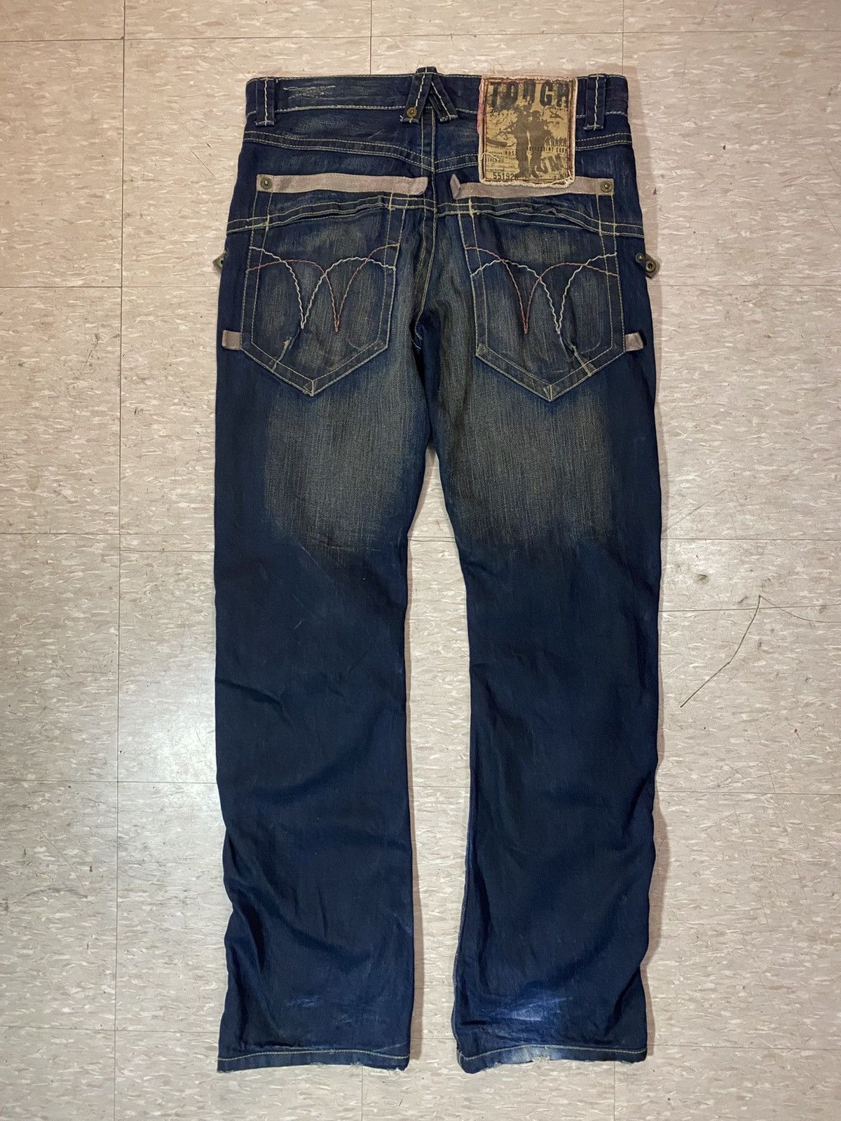 If Six Was Nine Tough jeansmith with leather belt Size US 34 / EU 50 - 10 Thumbnail