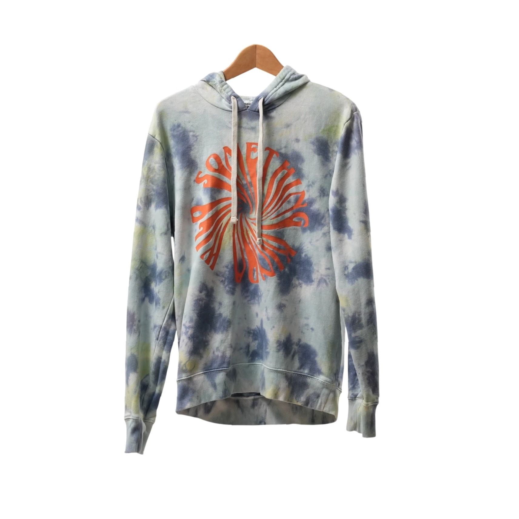True Religion True Religion Hoodie Medium Blue Tie Dye Pullover Fleece Something Kinda Wild Size US M / EU 48-50 / 2 - 2 Thumbnail