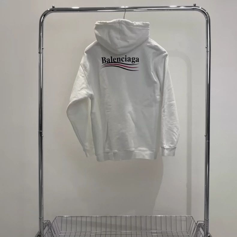 Balenciaga Balenciaga white cola front and back logo hoodie-2506 Size US XS / EU 42 / 0 - 2 Thumbnail