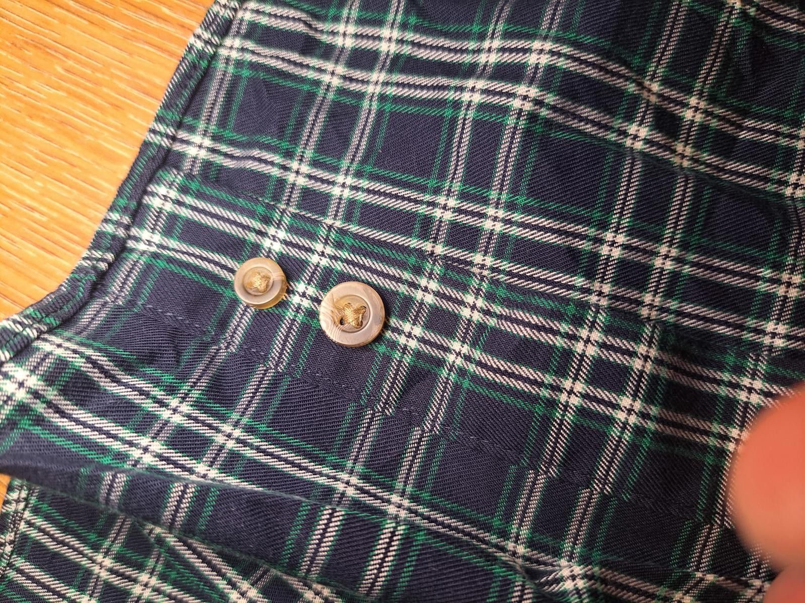 L.L. Bean LL Bean Button Up Dress Shirt Mens XL Blue Plaid 100% Cotton Size US XL / EU 56 / 4 - 4 Thumbnail