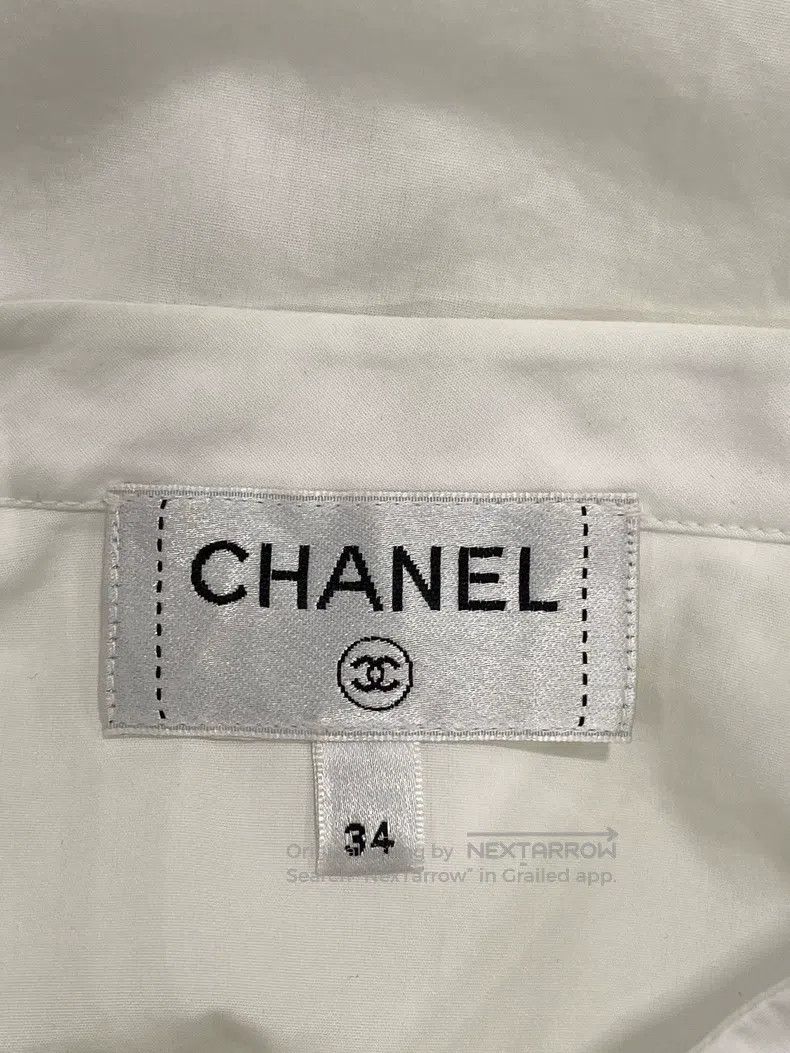 Chanel Chanel 20-year-old equestrian series white short shirt Size XXS / US 00 / IT 34 - 3 Thumbnail