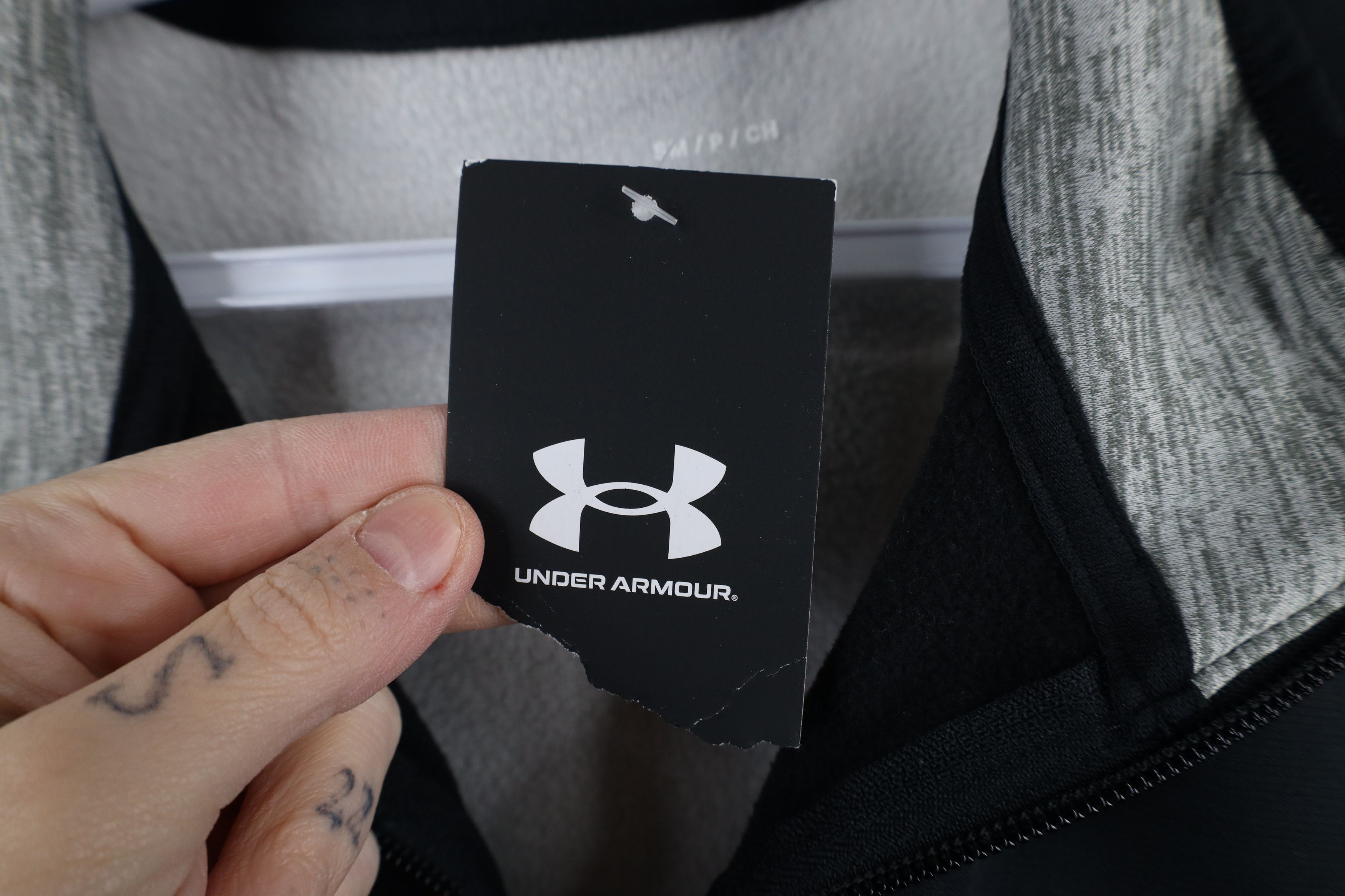 Under Armour × Vintage New Under Armour Fleece Lined Half Zip Pullover Sweater Size US S / EU 44-46 / 1 - 5 Thumbnail