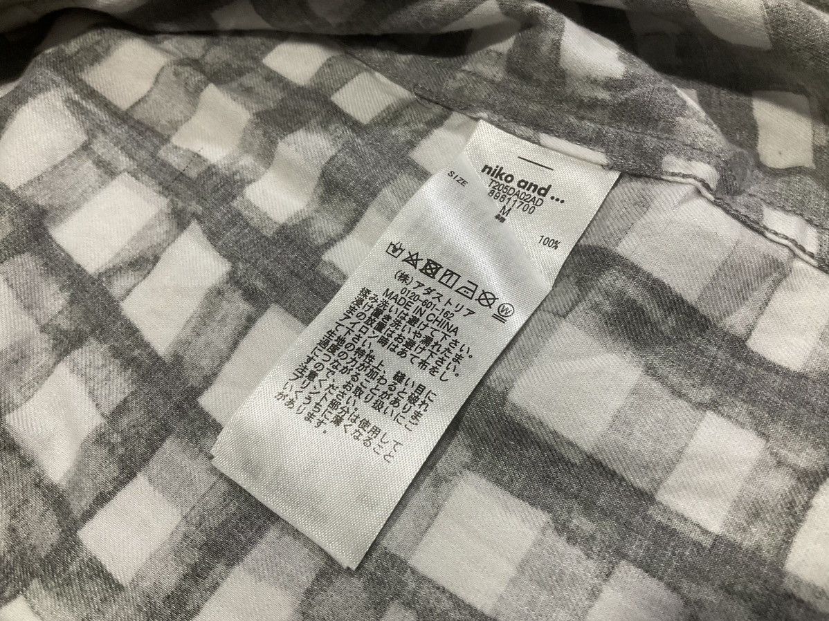 Issey Miyake 🔥Niko And Tsumori Chisato Check Leopard Shirt Oversized Size US XL / EU 56 / 4 - 9 Thumbnail