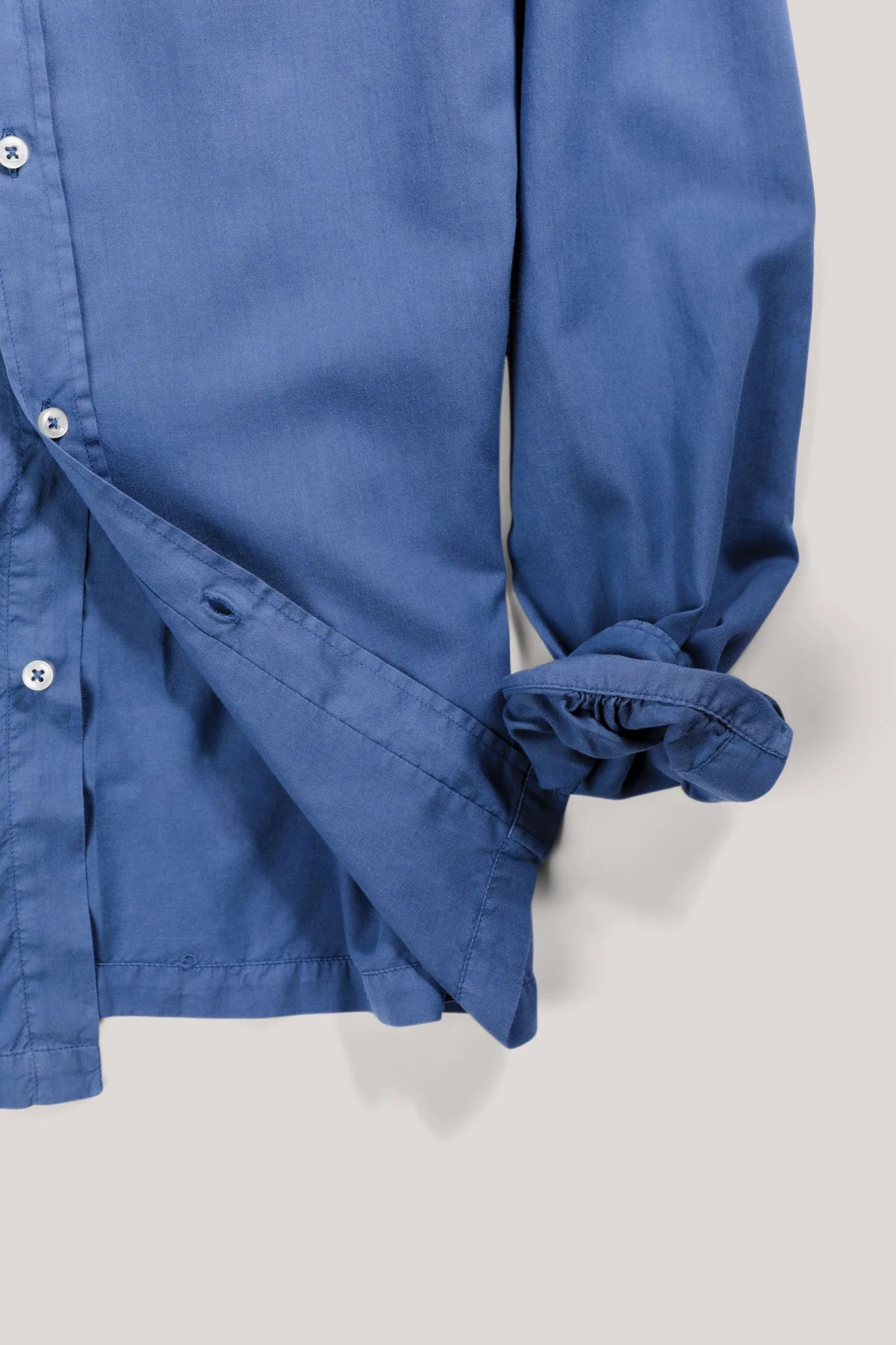 Christian Kimber Essential Garment Dyed Shirt - Slate Size US M / EU 48-50 / 2 - 2 Thumbnail