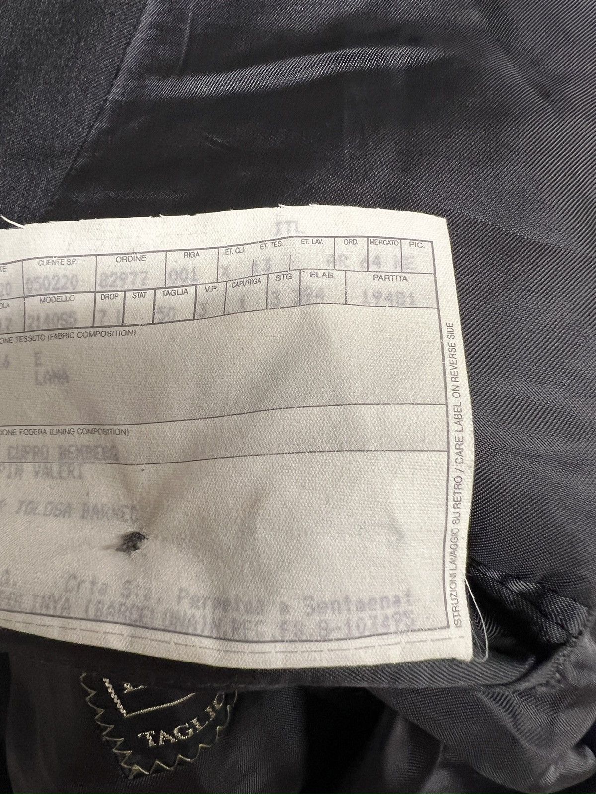 Ermenegildo Zegna ⚽️Real Sociedad personal Valeri Karpin’s blazer, unique Size 50R - 9 Thumbnail