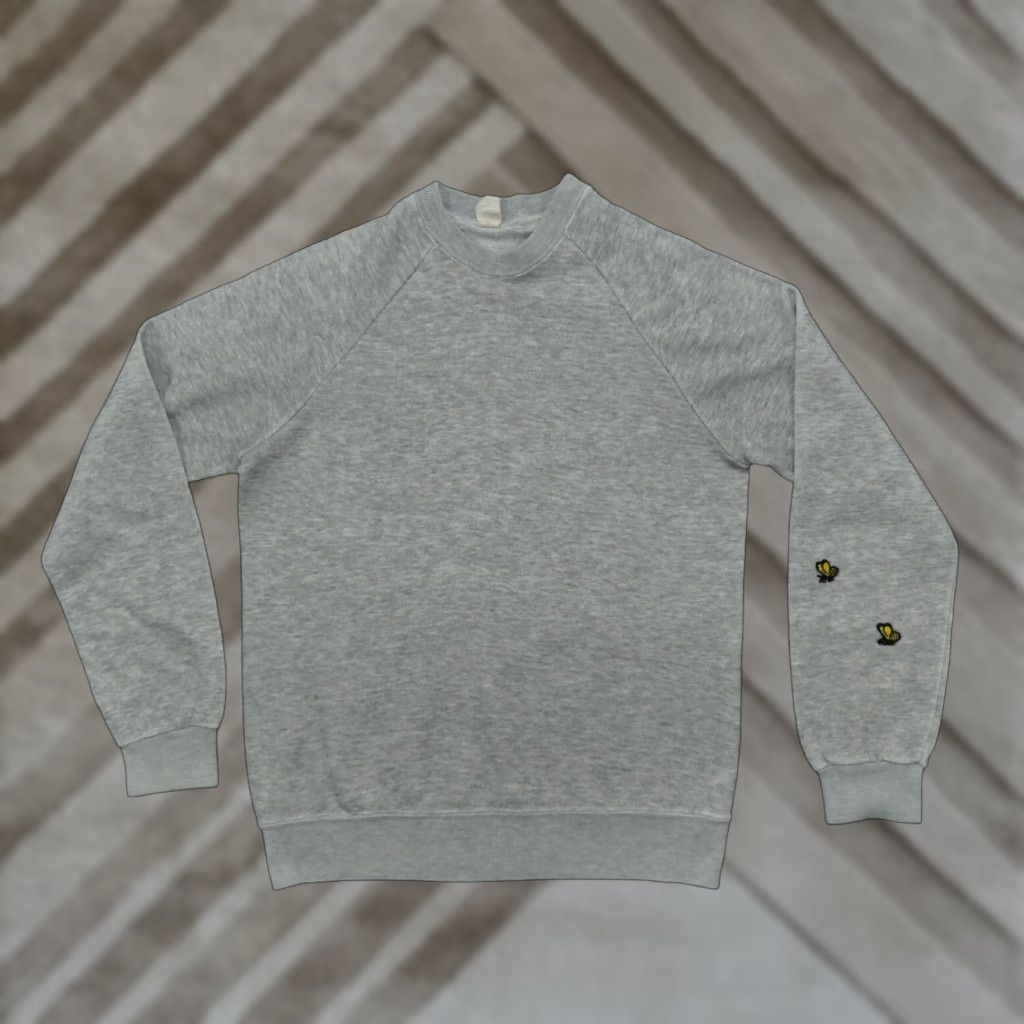 Vintage VINTAGE Bees Sweatshirt Womens Medium Gray Pullover Patch 70s 80s 90s Nature Casual Size M / US 6-8 / IT 42-44 - 1 Thumbnail