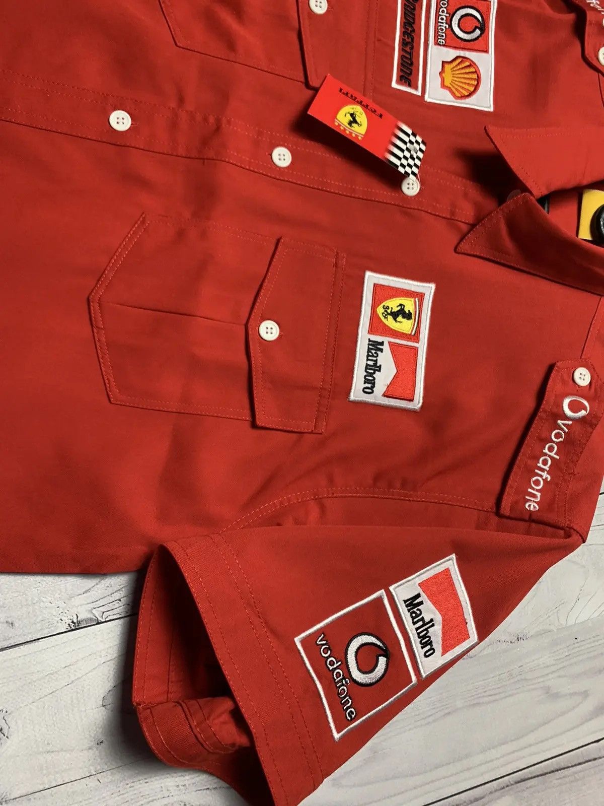 Marlboro Vintage Ferrari Shirt Marlboro Vodafone Racing big logos XL Size US XL / EU 56 / 4 - 6 Thumbnail