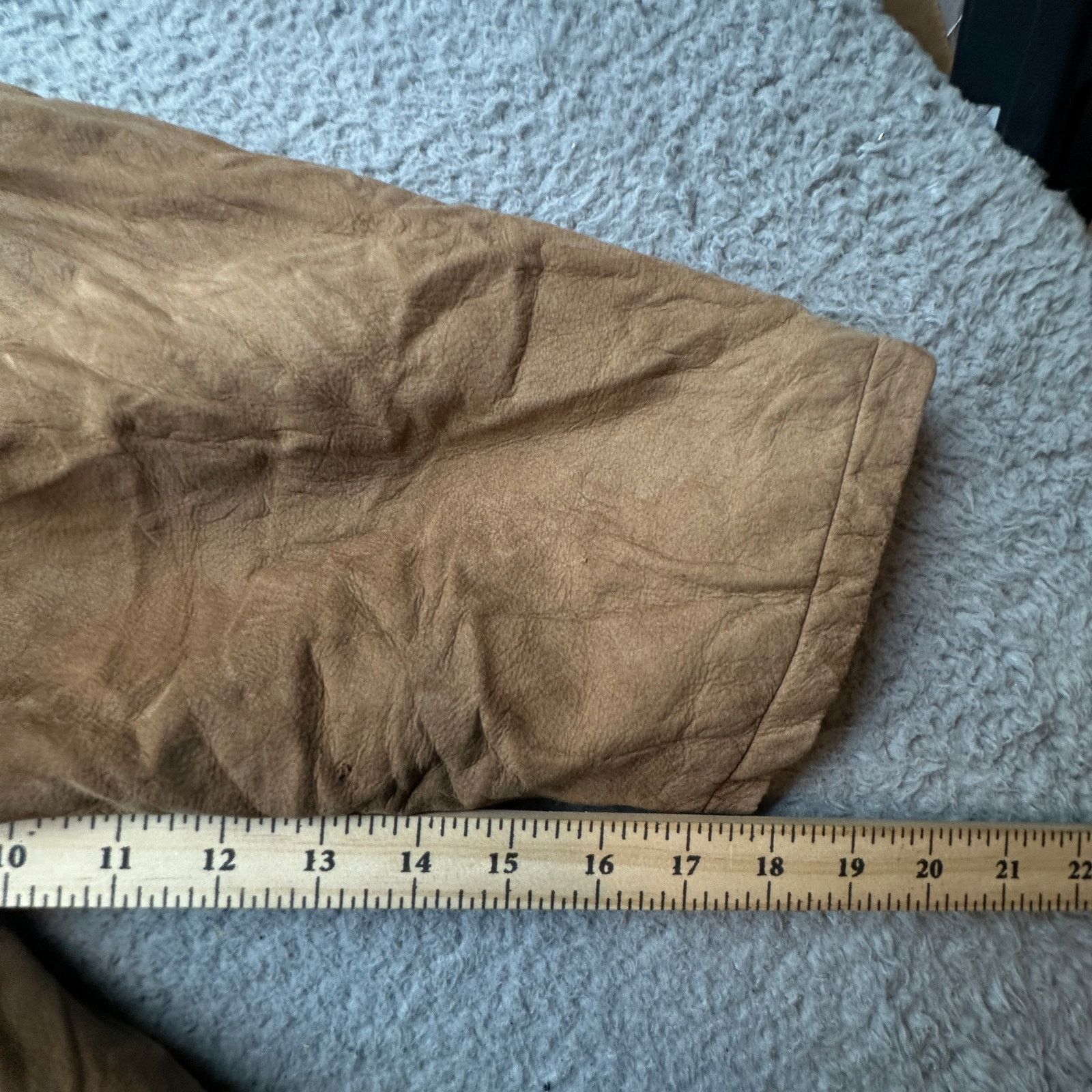 John Ashford VTG John Ashford Suede Leather Barn Chore Work Coat Large Size US L / EU 52-54 / 3 - 4 Thumbnail
