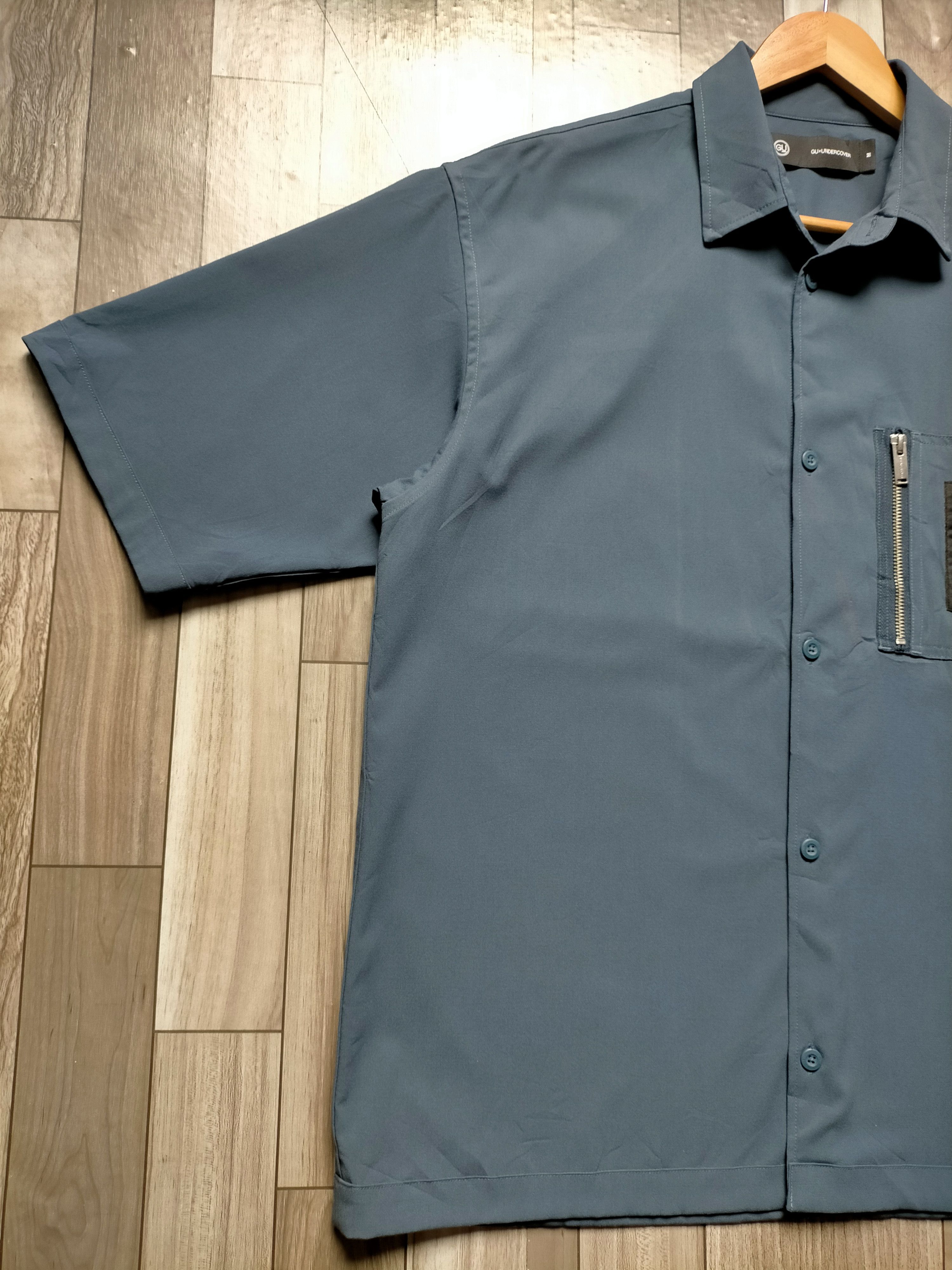 GU GU x Undercover Zipped Pockets Shirt Button Ups Size US M / EU 48-50 / 2 - 4 Thumbnail