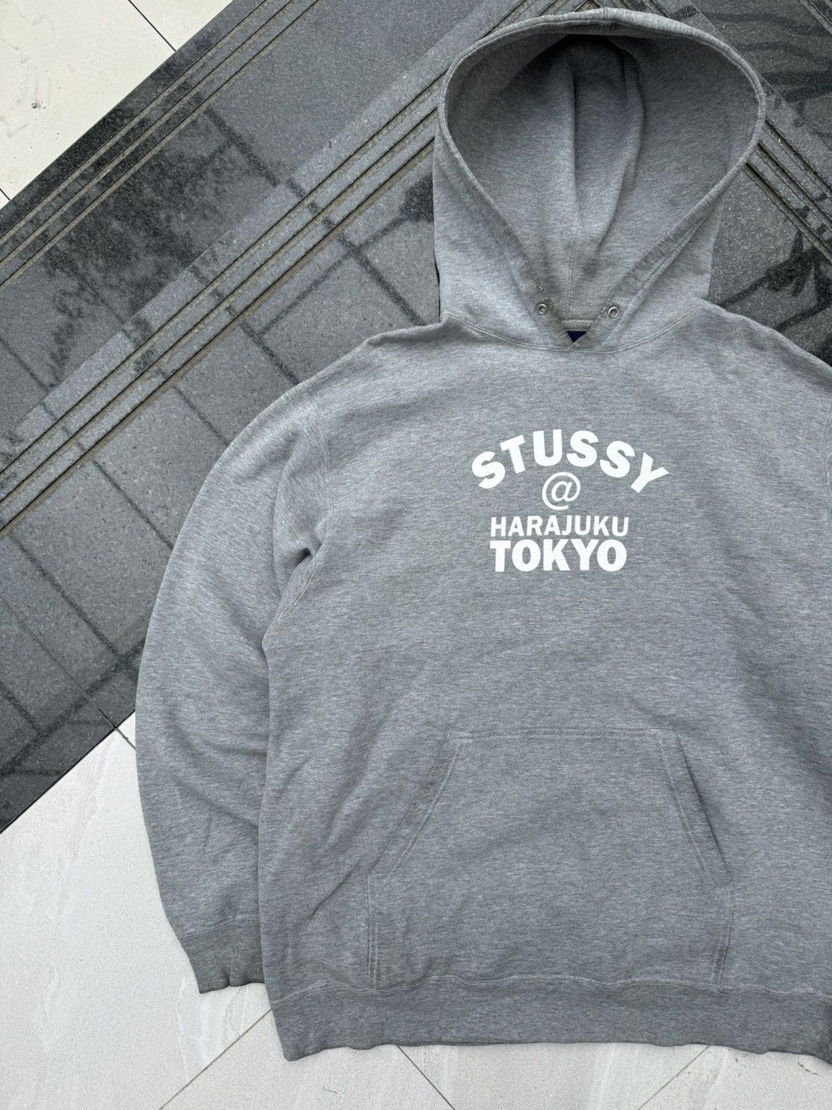 Stussy 90’s STUSSY HARAJUKU TOKYO MILTILOGO RARE Y2K VINTAGE HOODIE Size US M / EU 48-50 / 2 - 3 Thumbnail
