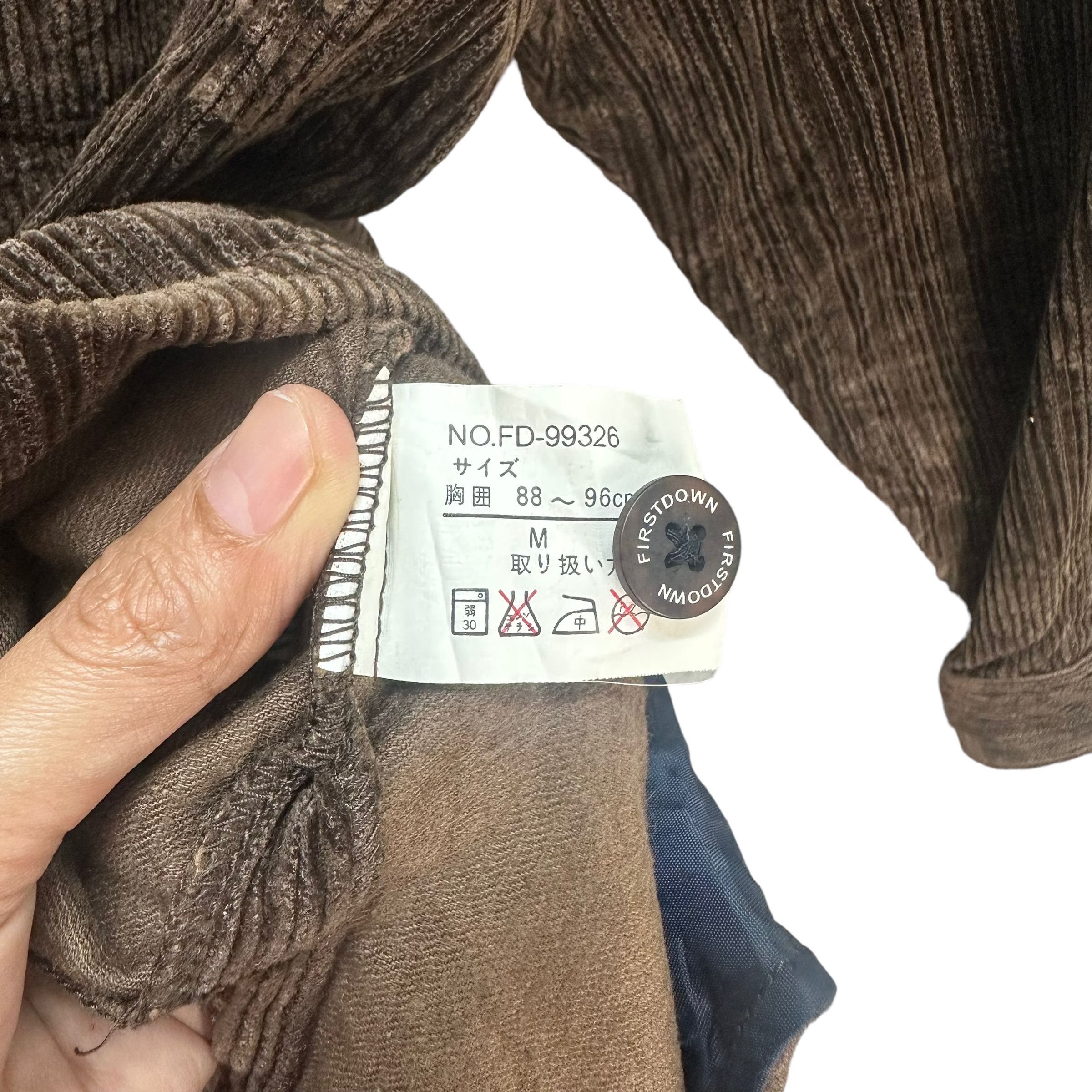 FIRST DOWN CORDUROY JACKET #7861-185