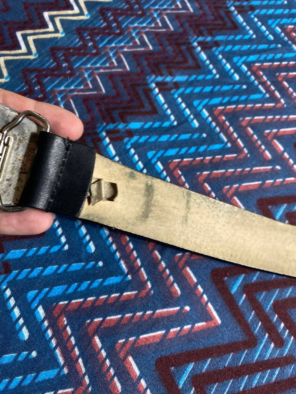 Vintage AVANT-GARDE LEATHER BELT RARE Size ONE SIZE - 14 Thumbnail