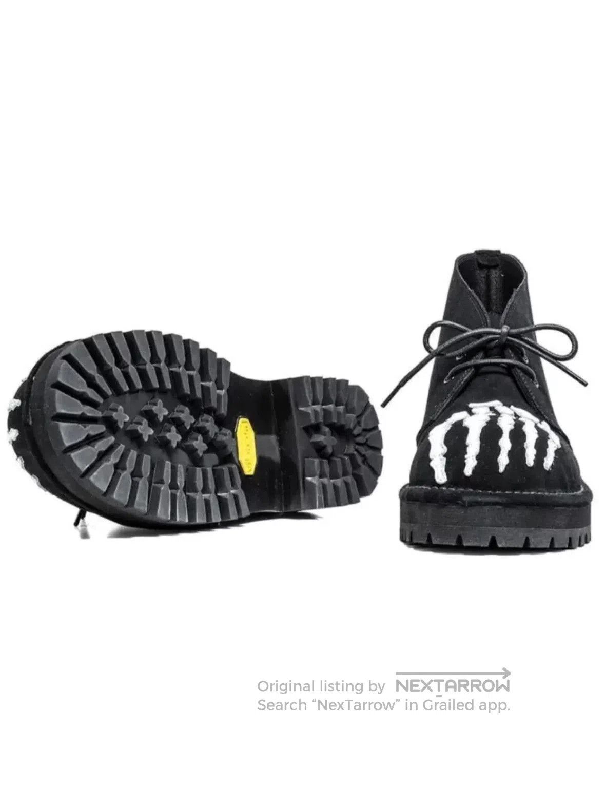 Takahiromiyashita The Soloist. black round toe skull boots size 9. Size US 9 / EU 42 - 2 Thumbnail