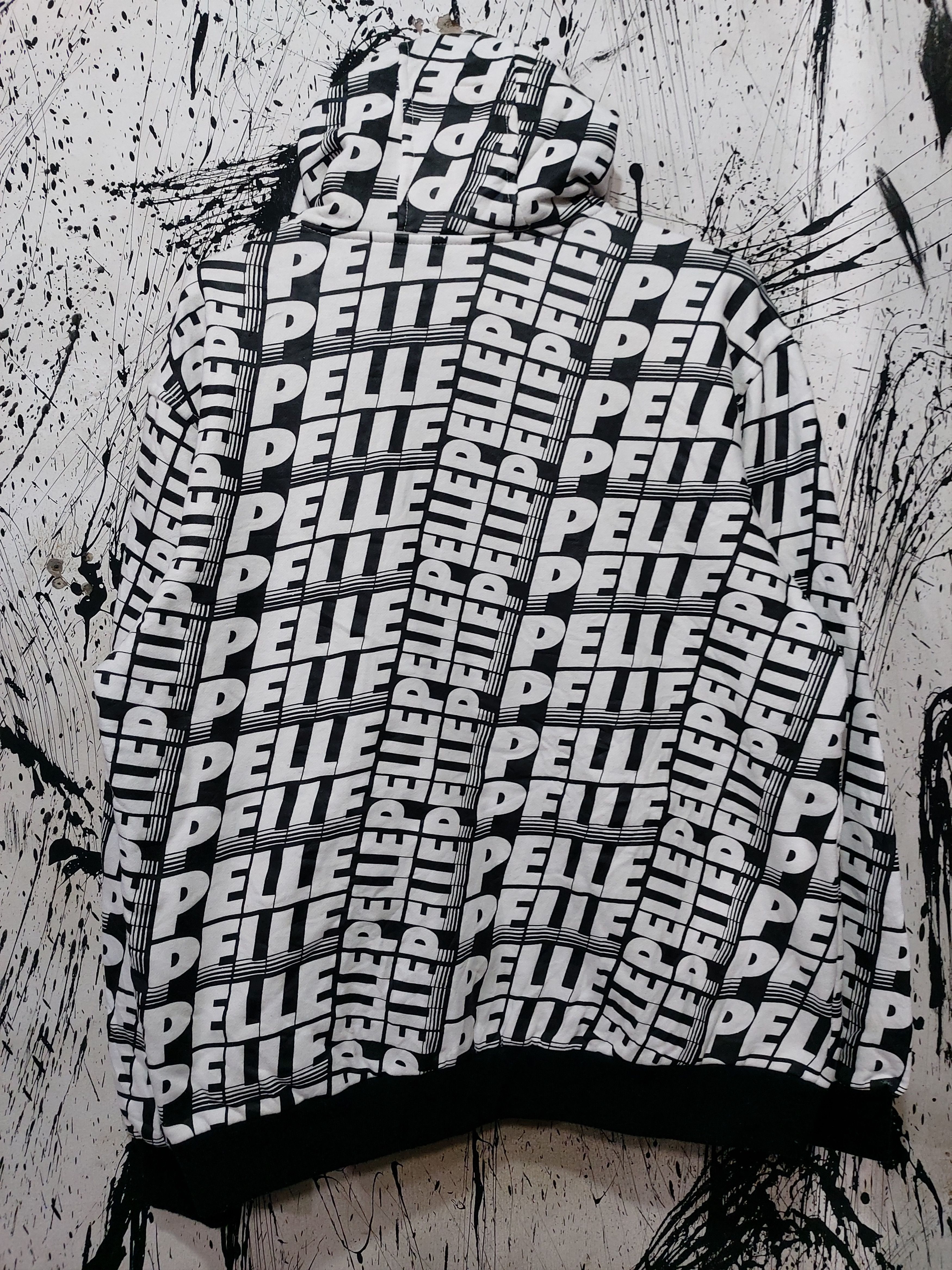 Pelle Pelle Y2K PELLE PELLE MONOGRAM ZIP HOODIE Size US XL / EU 56 / 4 - 4 Thumbnail