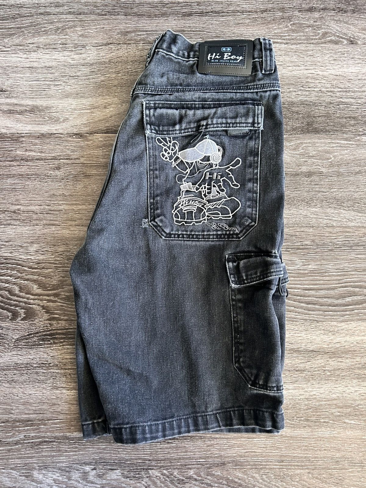 Vintage Vintage Hi Boy Blue Jeans Size US 34 / EU 50 - 1 Thumbnail