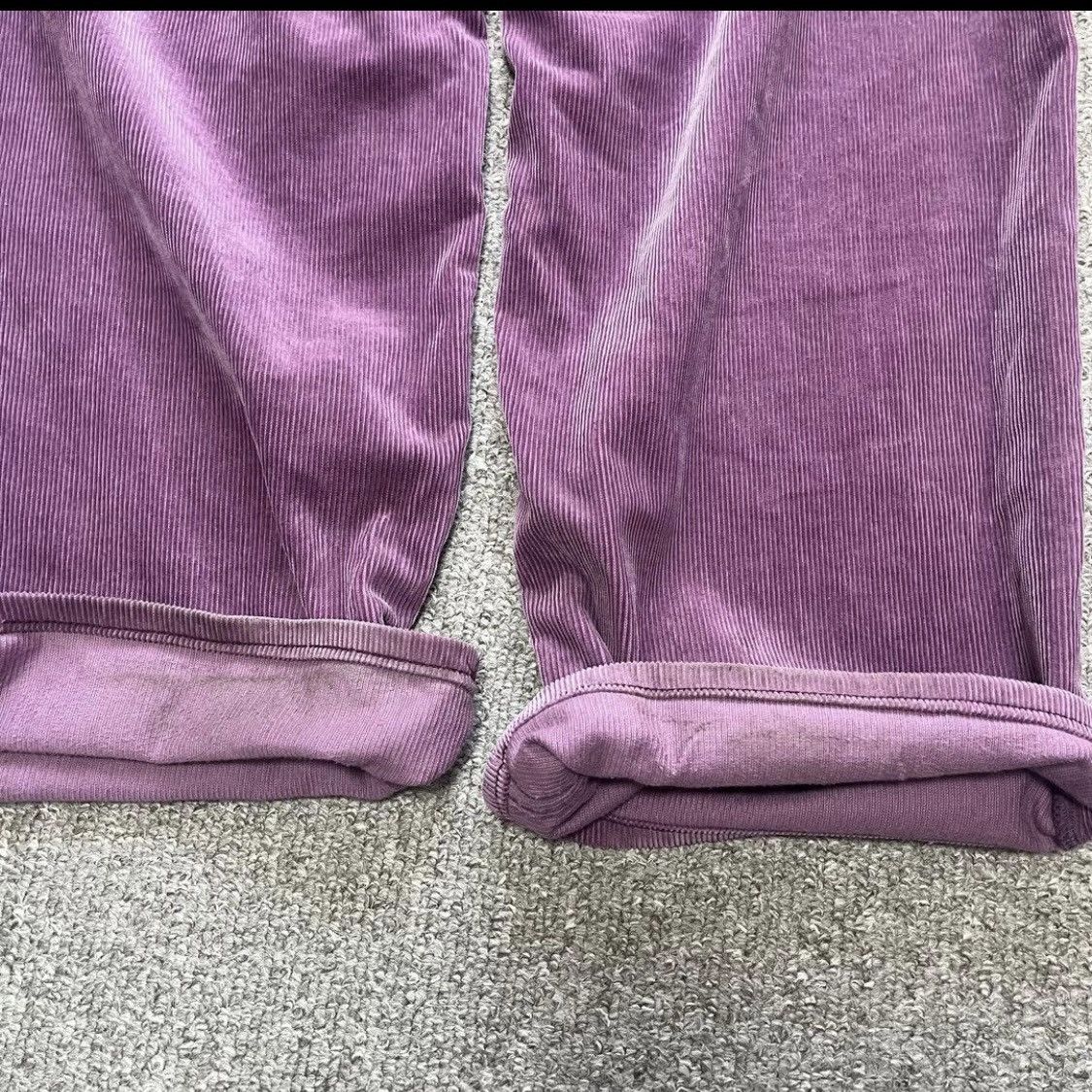 Auralee Auralee FINX CORDUROY PANTS Purple size 4 Size US 32 / EU 48 - 6 Thumbnail
