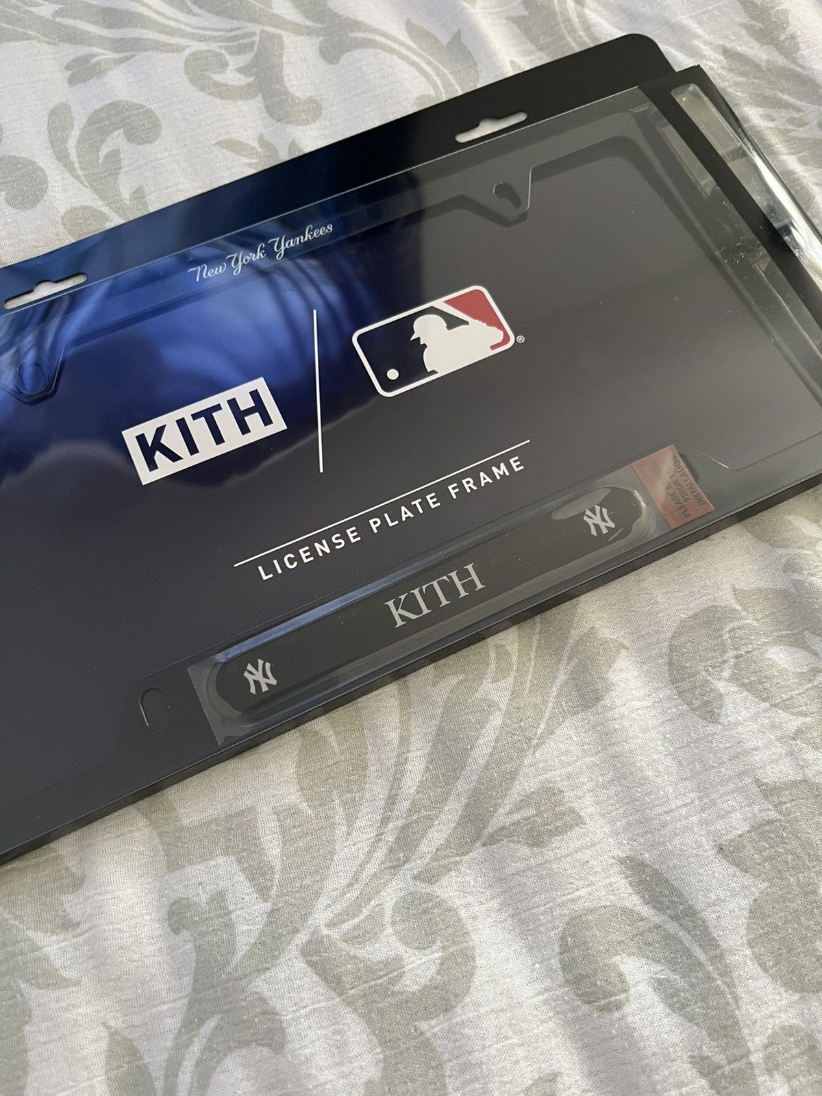 Kith Kith New York Yankee License Plate Nocturnal Size ONE SIZE - 3 Thumbnail