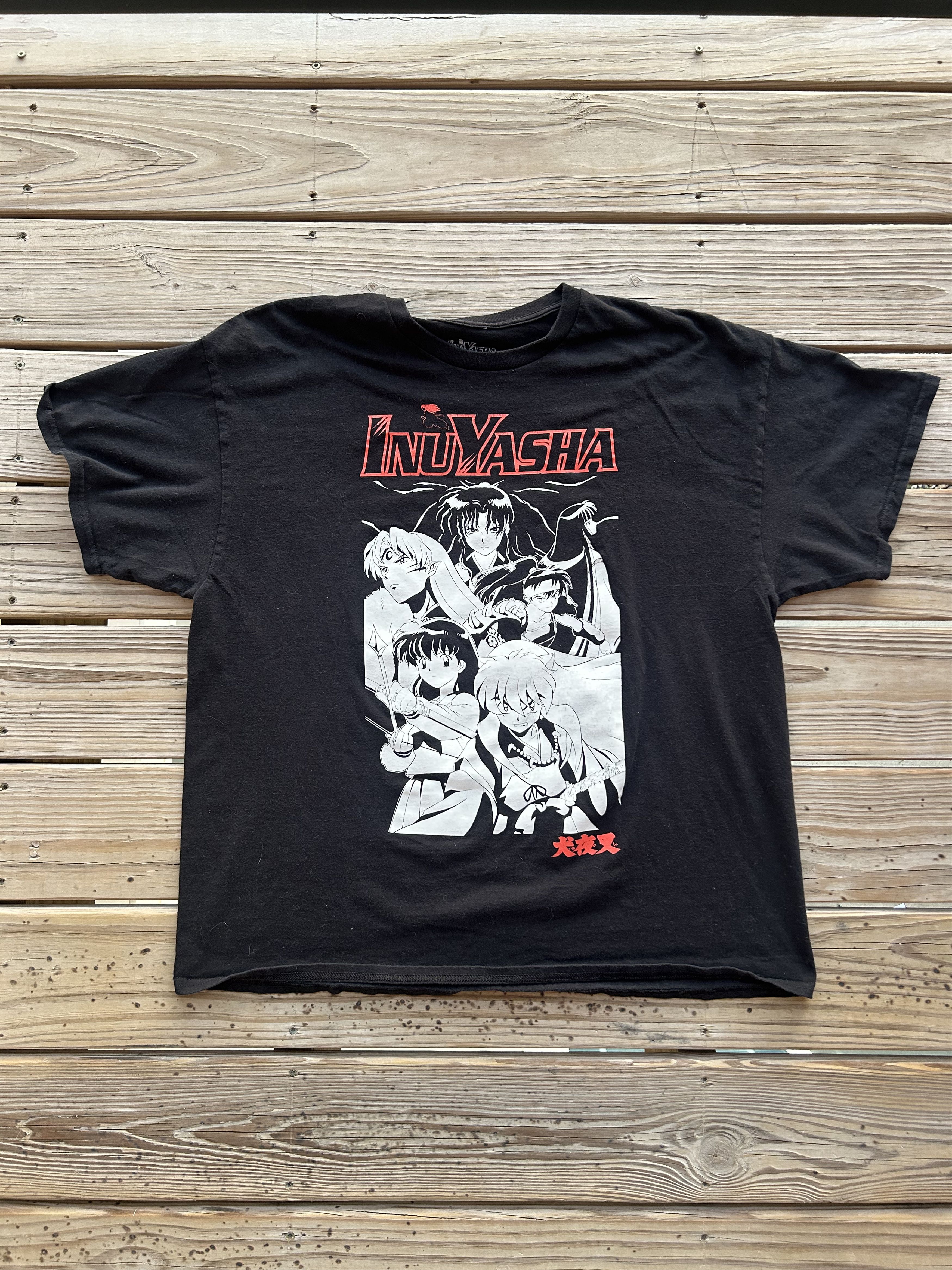 Vintage InuYasha Graphic Tee Size US XXL / EU 58 / 5 - 1 Thumbnail
